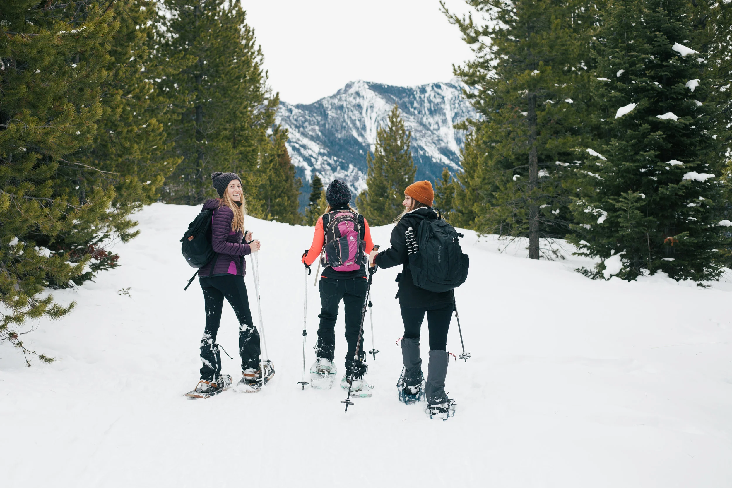 Snowshoeing Hyalite