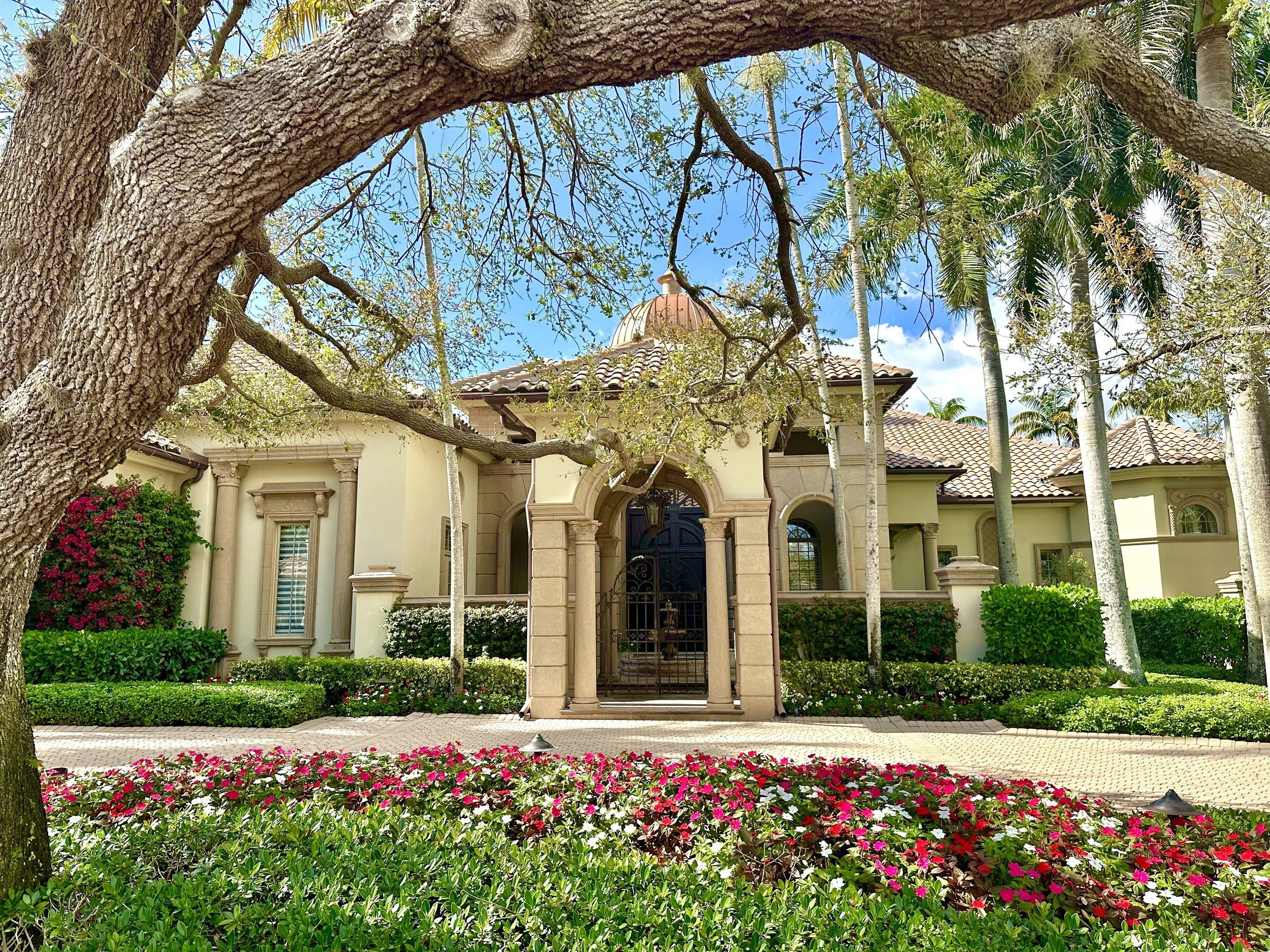 Mediterranean revival architecture in Jupiter Palm Beach
