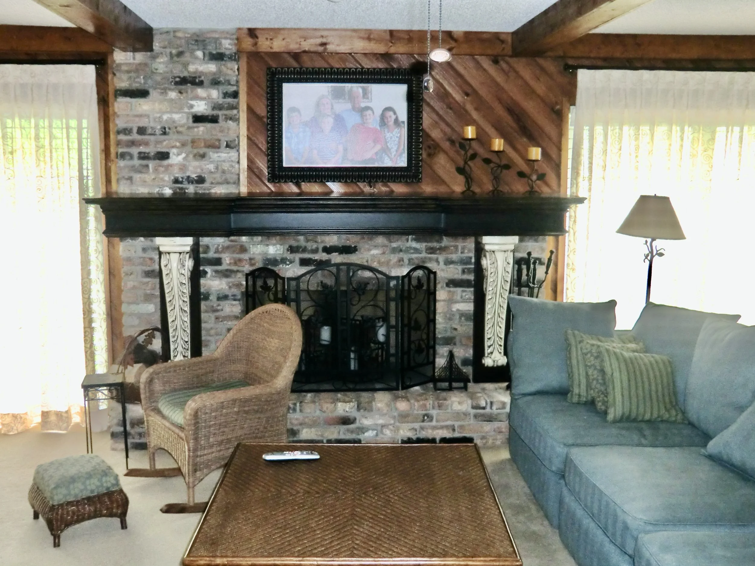 before and after the design build of home in Delray Beach