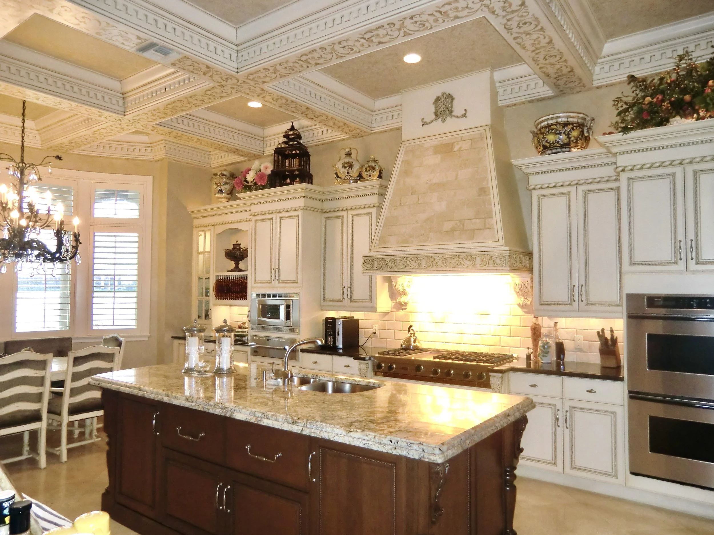 Traditional Mediterranean / Old World Kitchen Remodel in Boca Raton, FL by Marcus Mars Interiors | Interior Design & Remodeling project photo