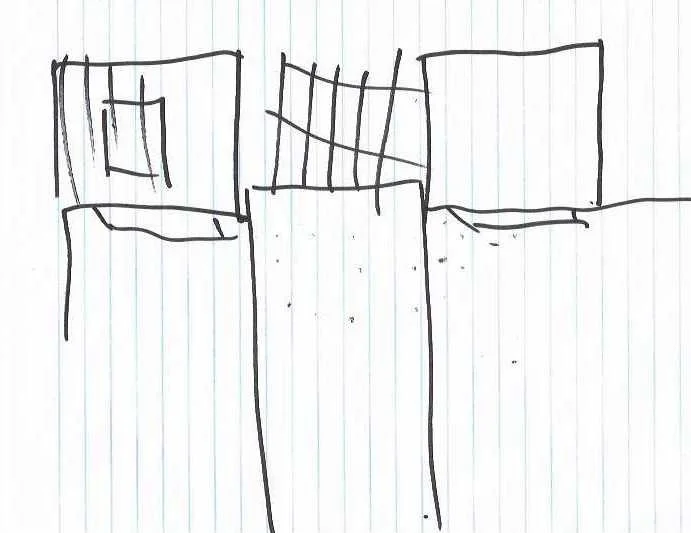 rough drawing of mediterranean style pool in South West Ranches, Weston