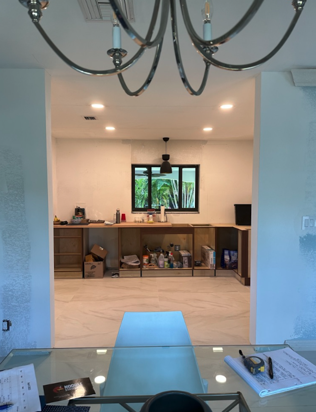 Design-build remodel of modern kitchen in Fort Lauderdale
