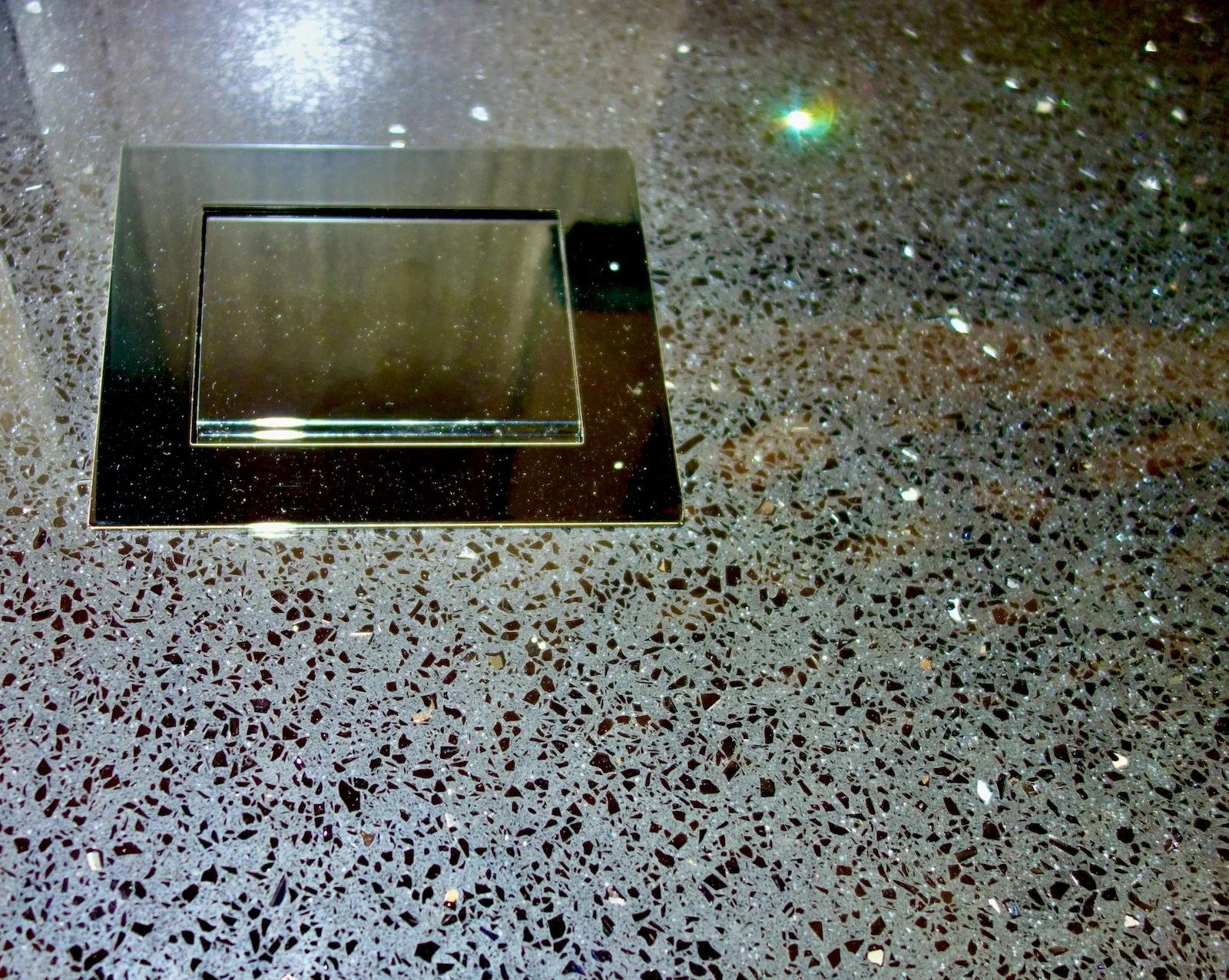 custom nightstands with quartz counter top and USB outlet on Las Olas Blvd., Fort Lauderdale