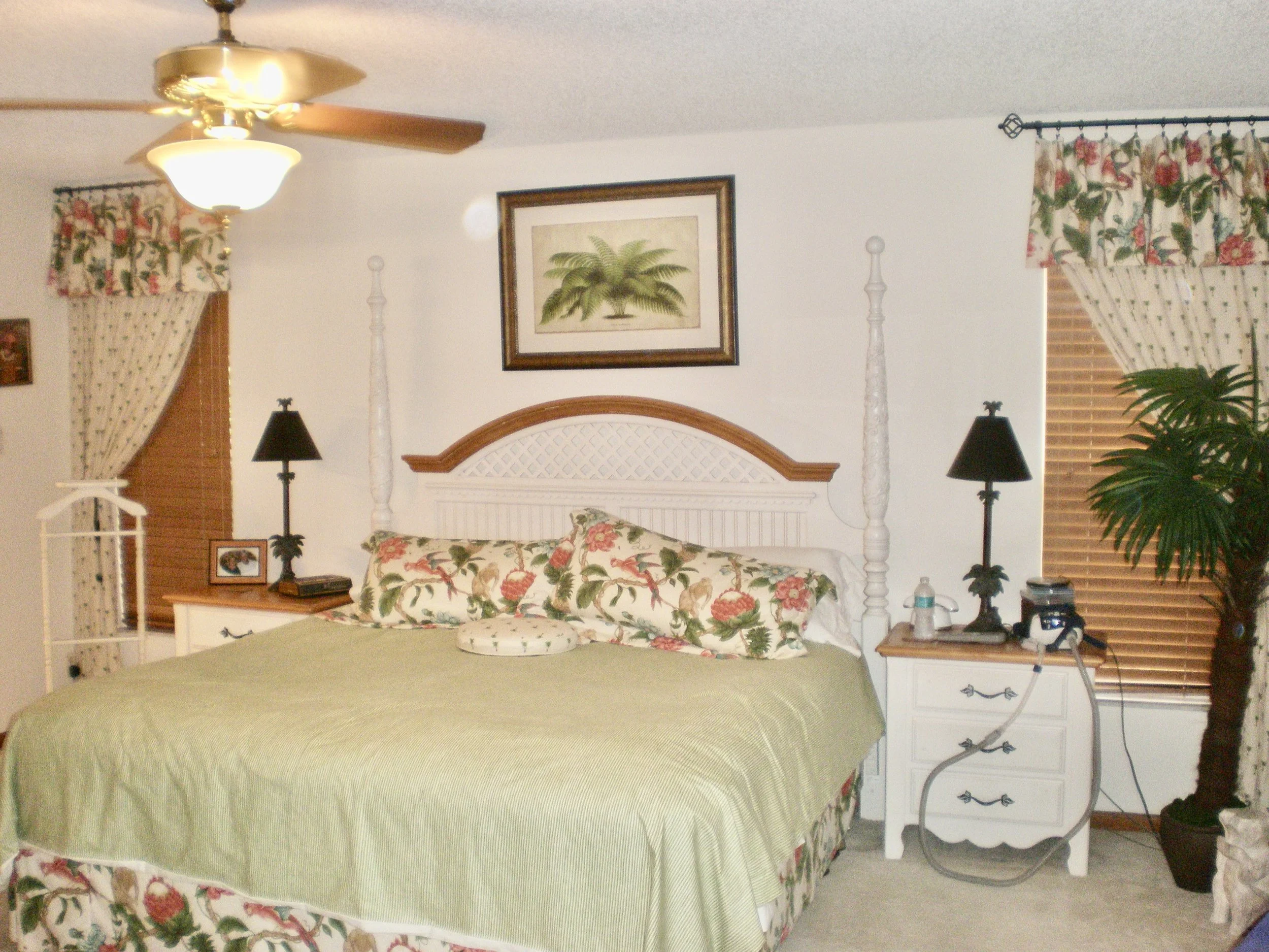 before picture of primary bedroom remodel in Palm Beach