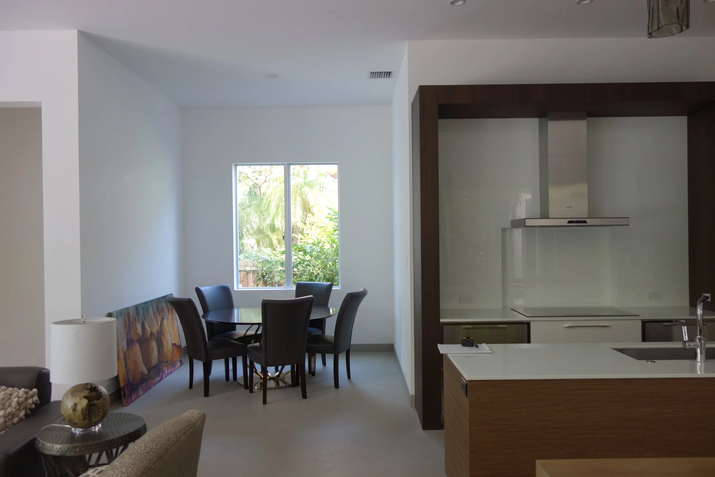 modern kitchen before remodel on Fort Lauderdale beach