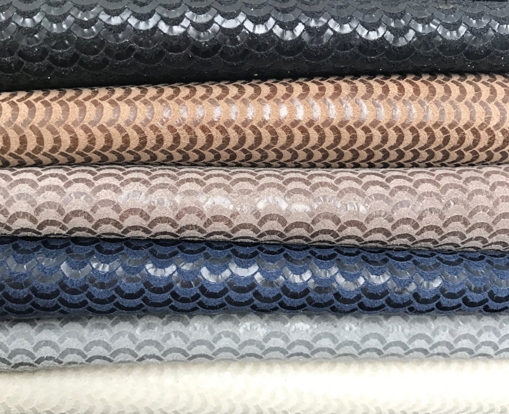 Half Moon, an attractive tone on tone samples suede