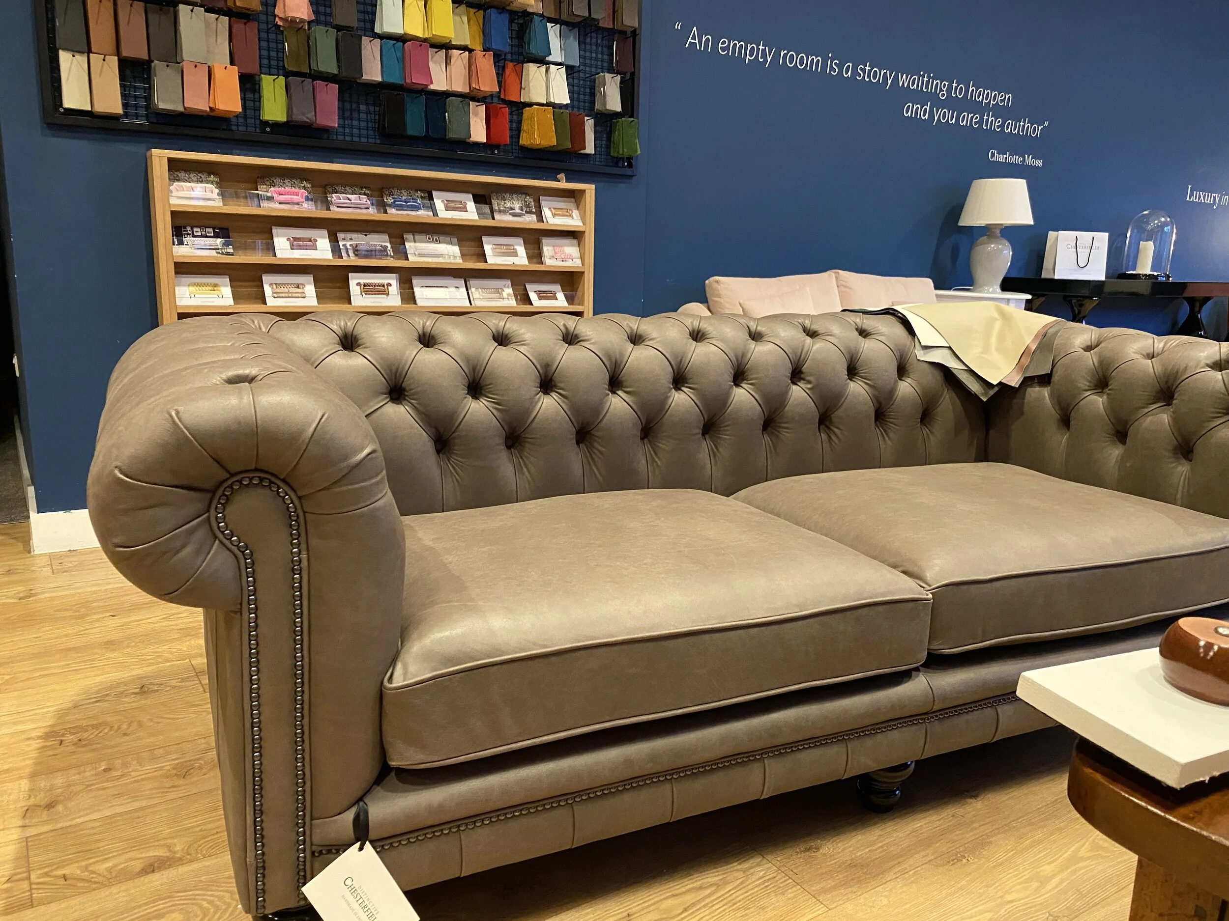 Hampton Sofa Shown in the Lakota Cannonball