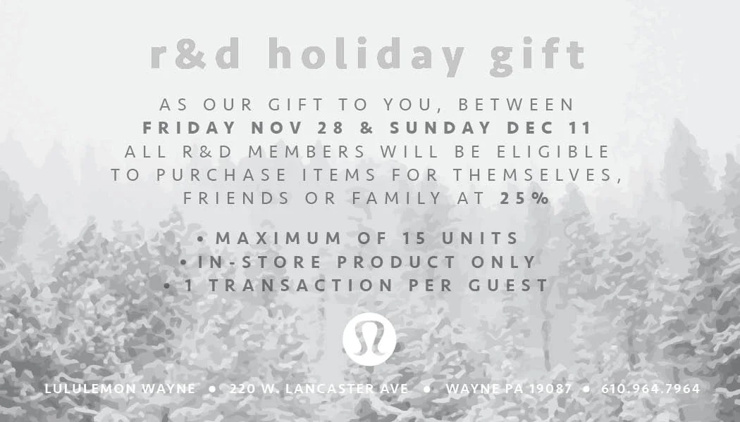 r&d lululemon discount