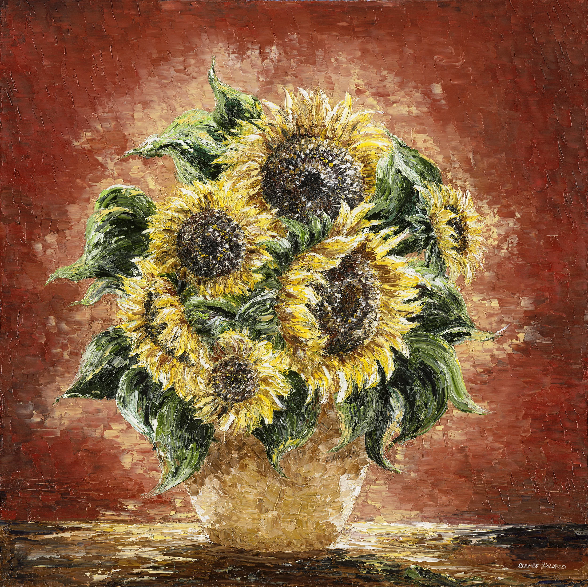 You Always Make Me Smile, Oil 36x36