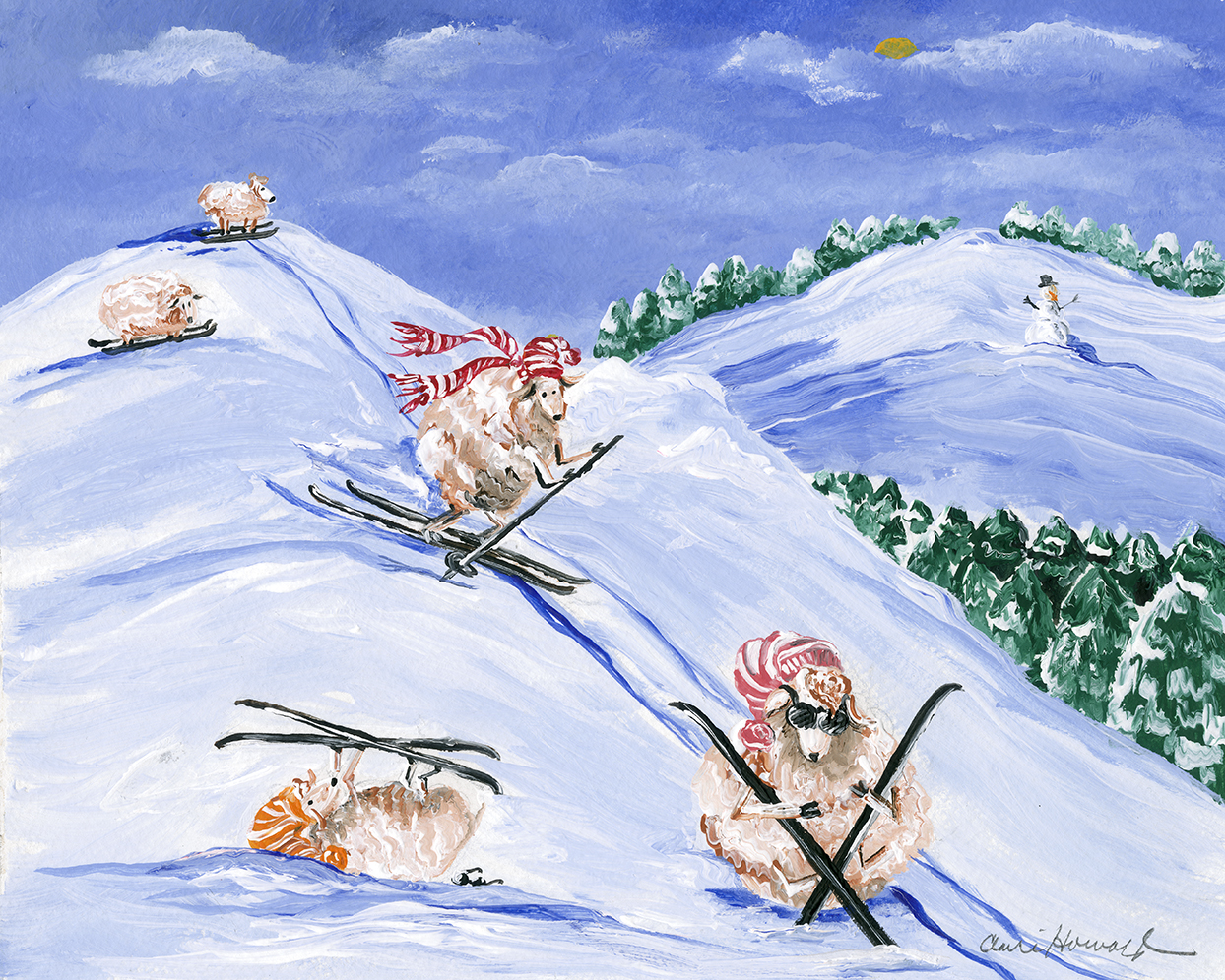 Whoopsie, Acrylic 8x10