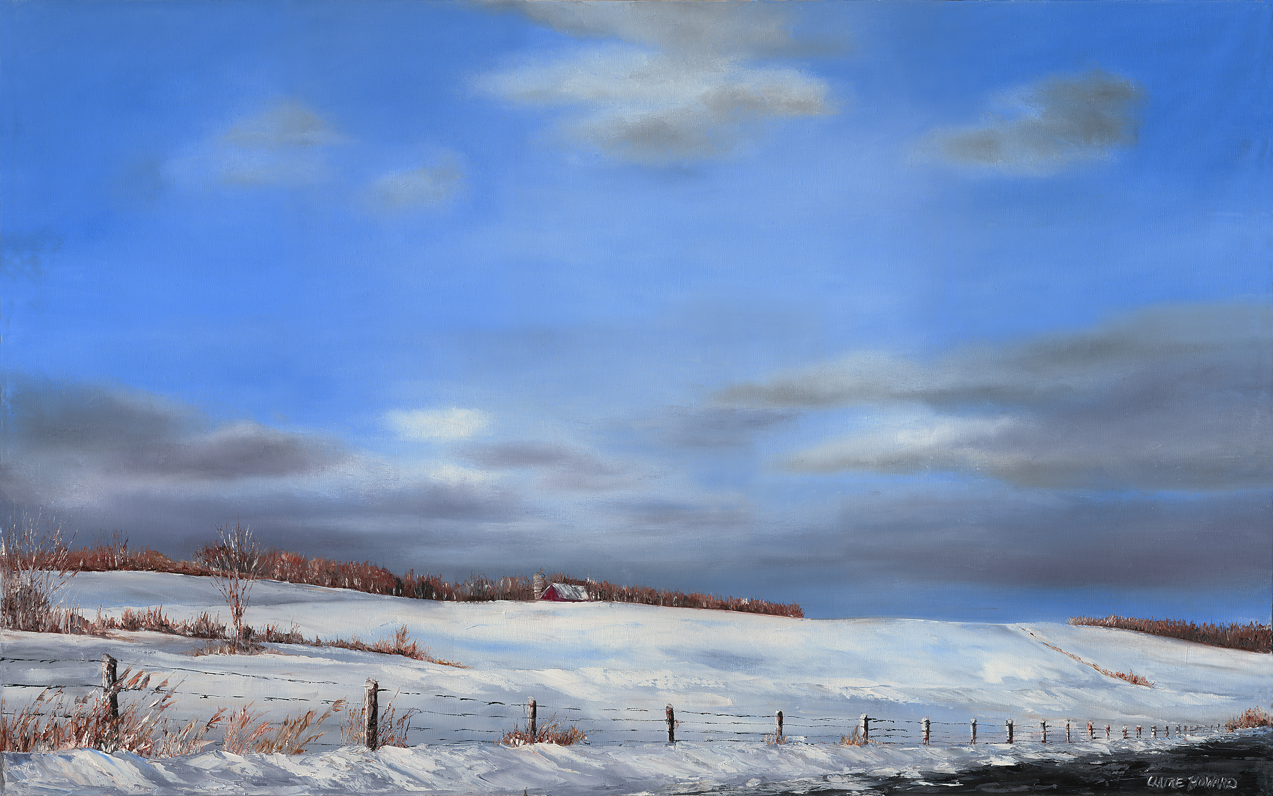 On My Way Home, Oil 30x48