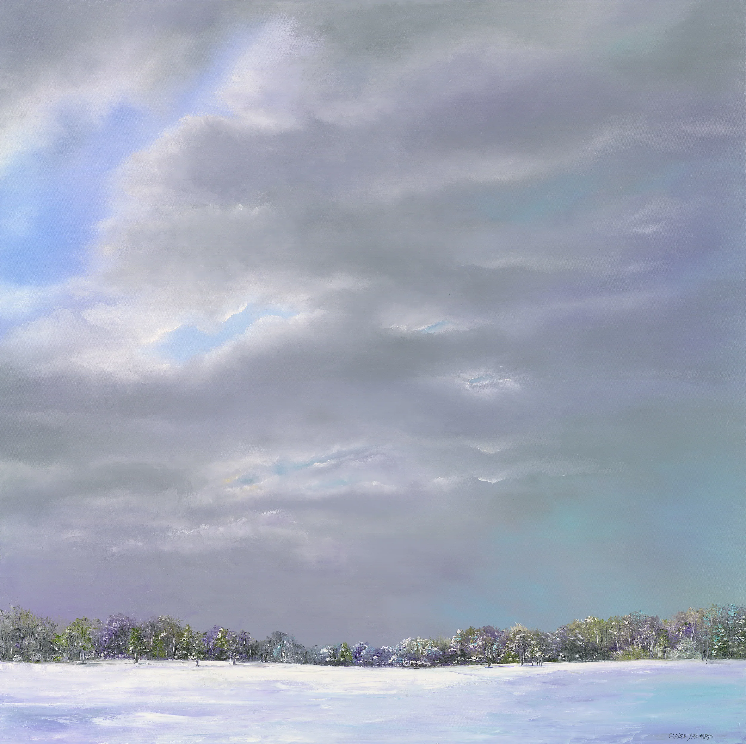 The Calming Prescence, Oil 48x48