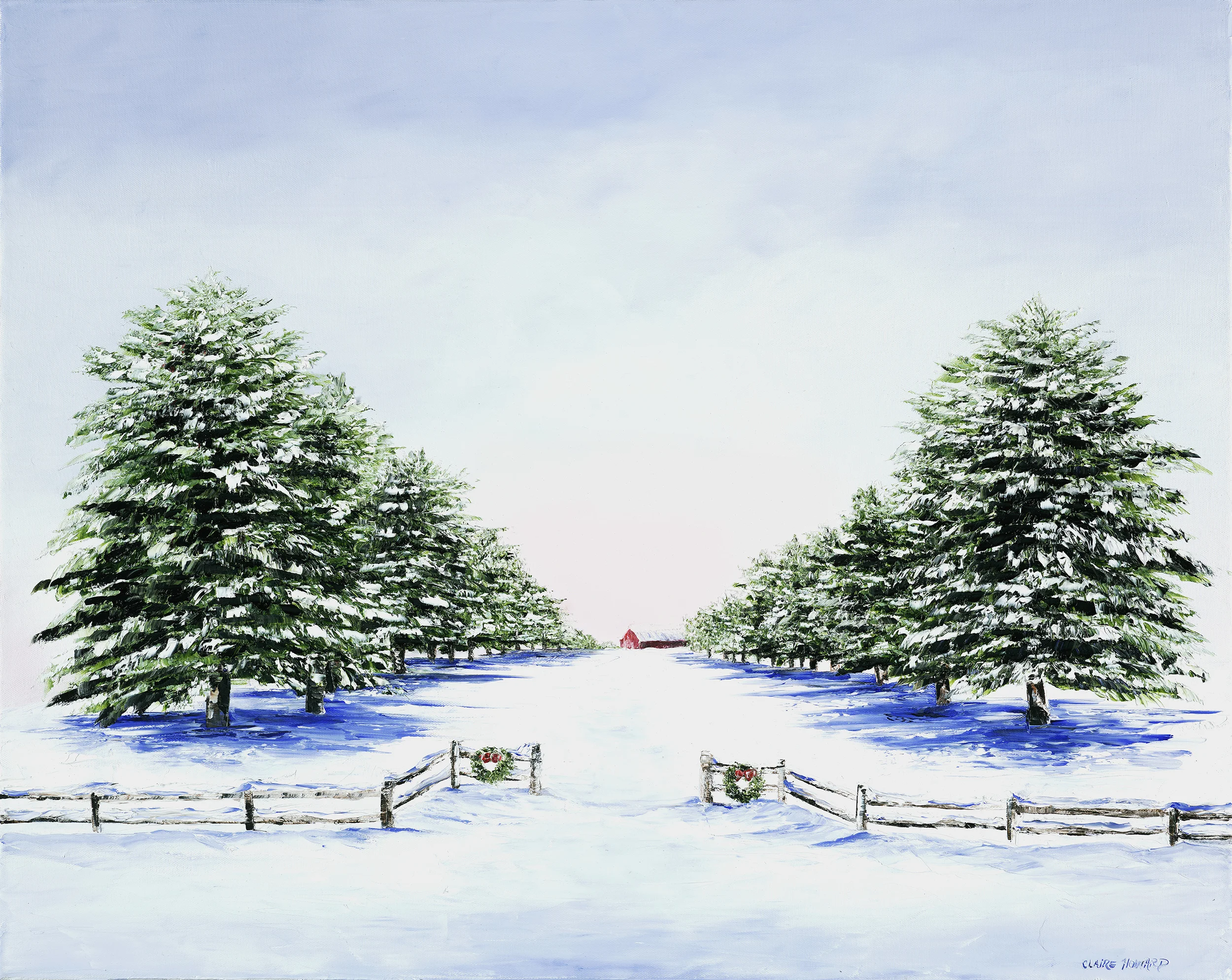 Coming Home for Christmas, Oil 20x24