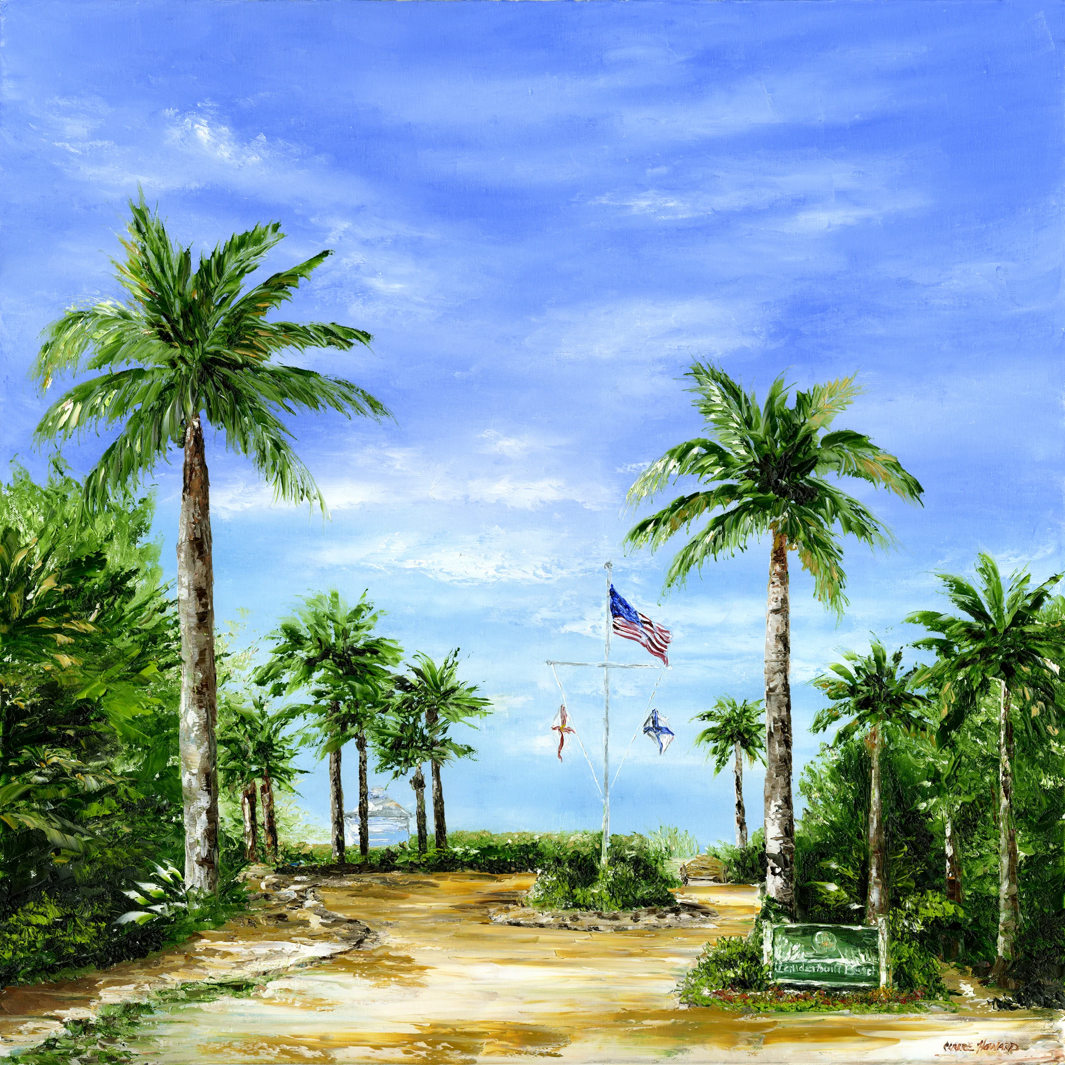 Welcome to Vanderbilt Beach, Oil 30x30