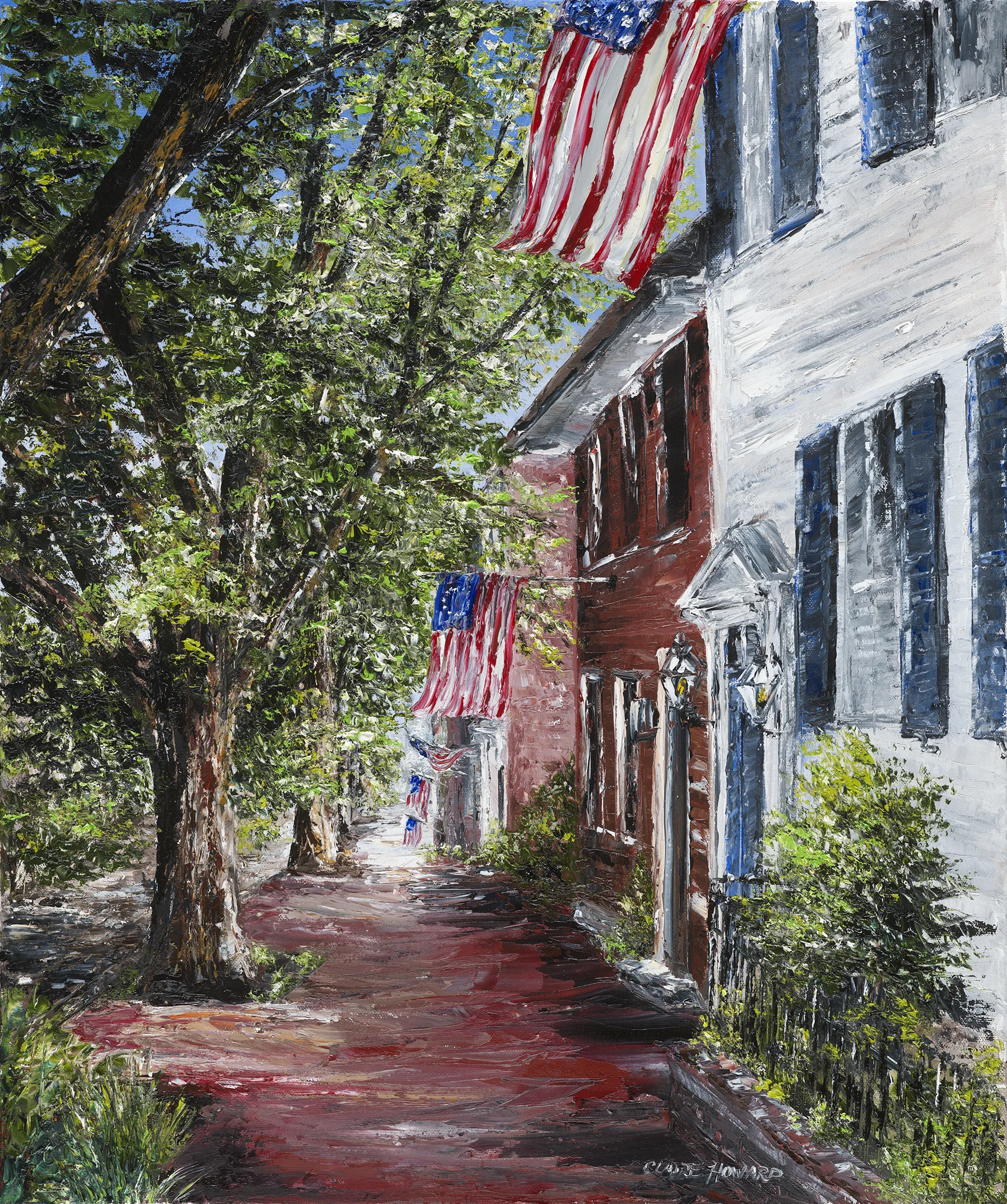 America We Love You, Oil 18x24