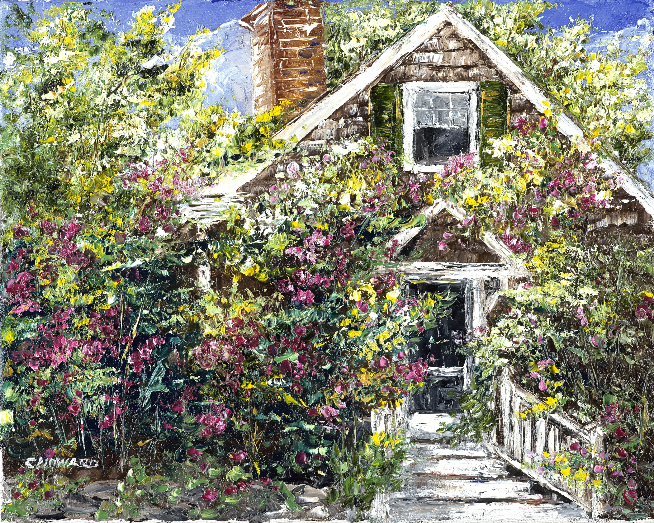 Summer Cottage, Oil 11x14