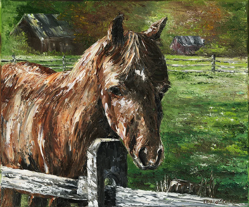 I've Missed You, Oil 20x24