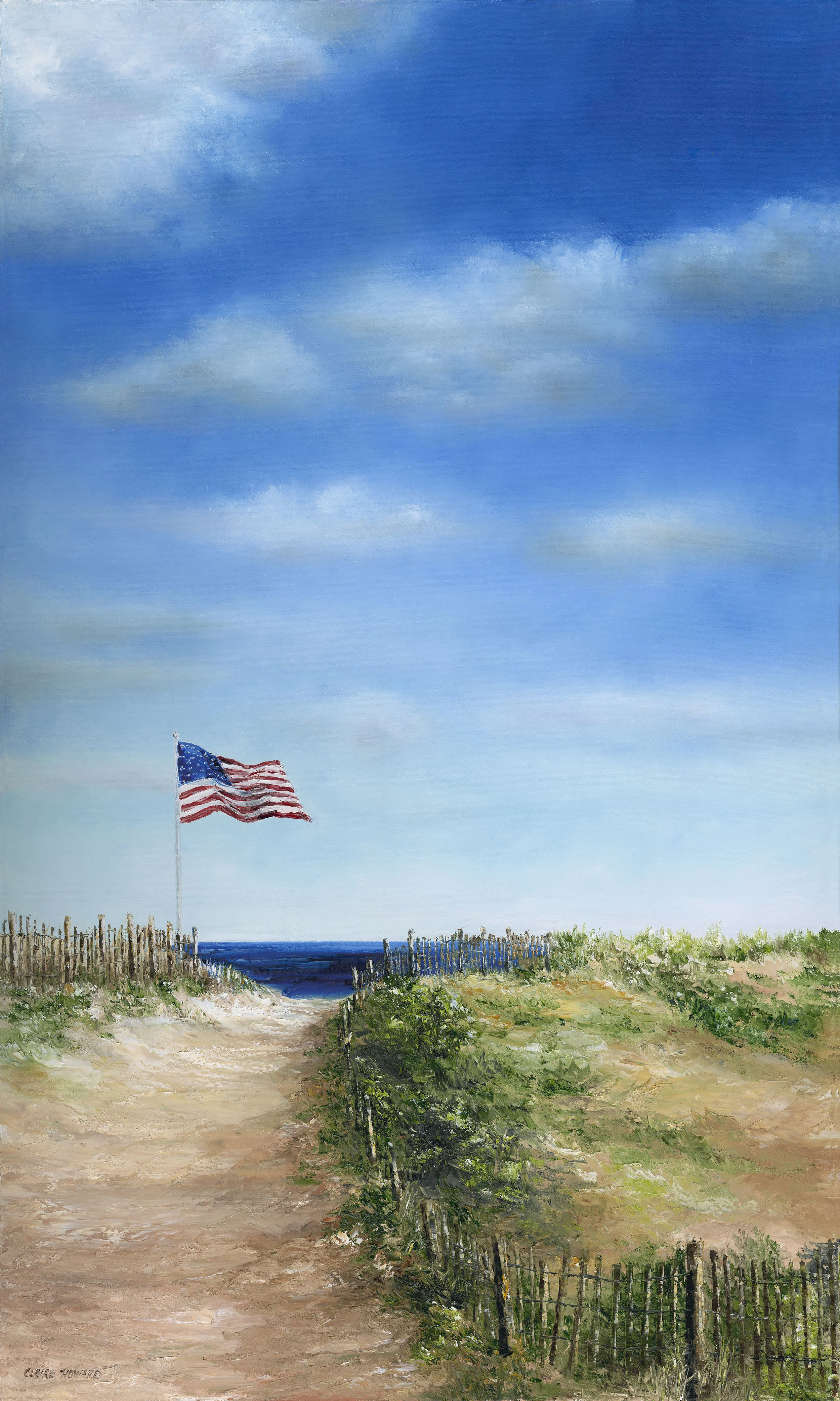 Home of the Brave, Oil 36x60