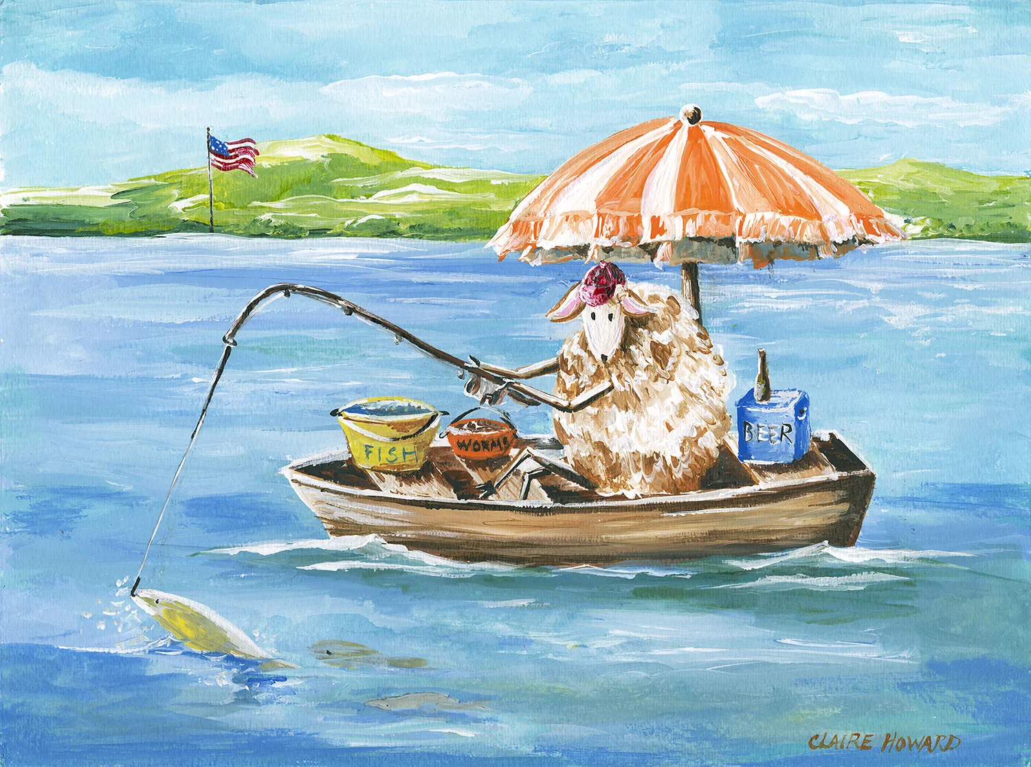 Are You Looking For Me?, Acrylic 9 x 11