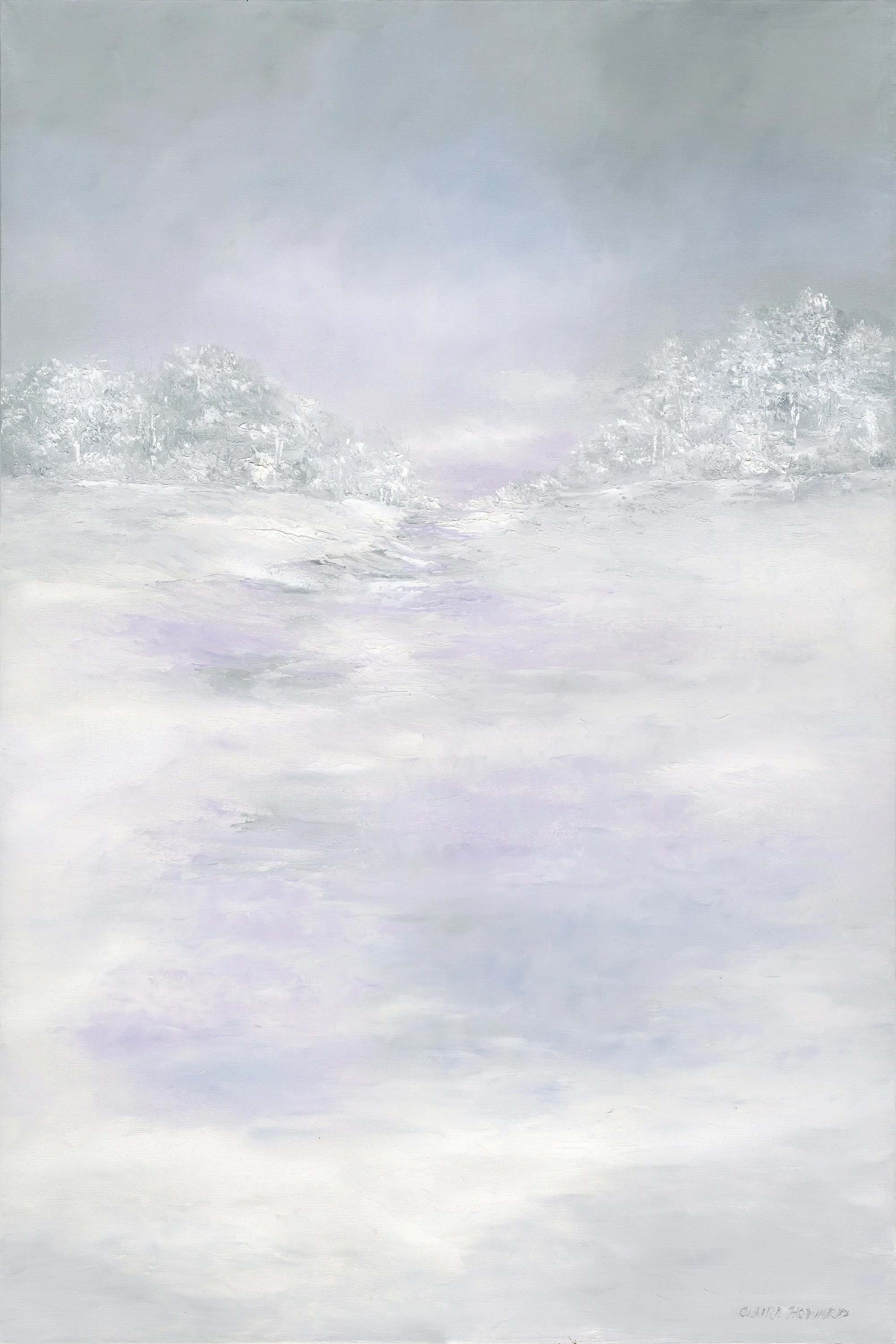 Winter Romance, Oil 24 x 36