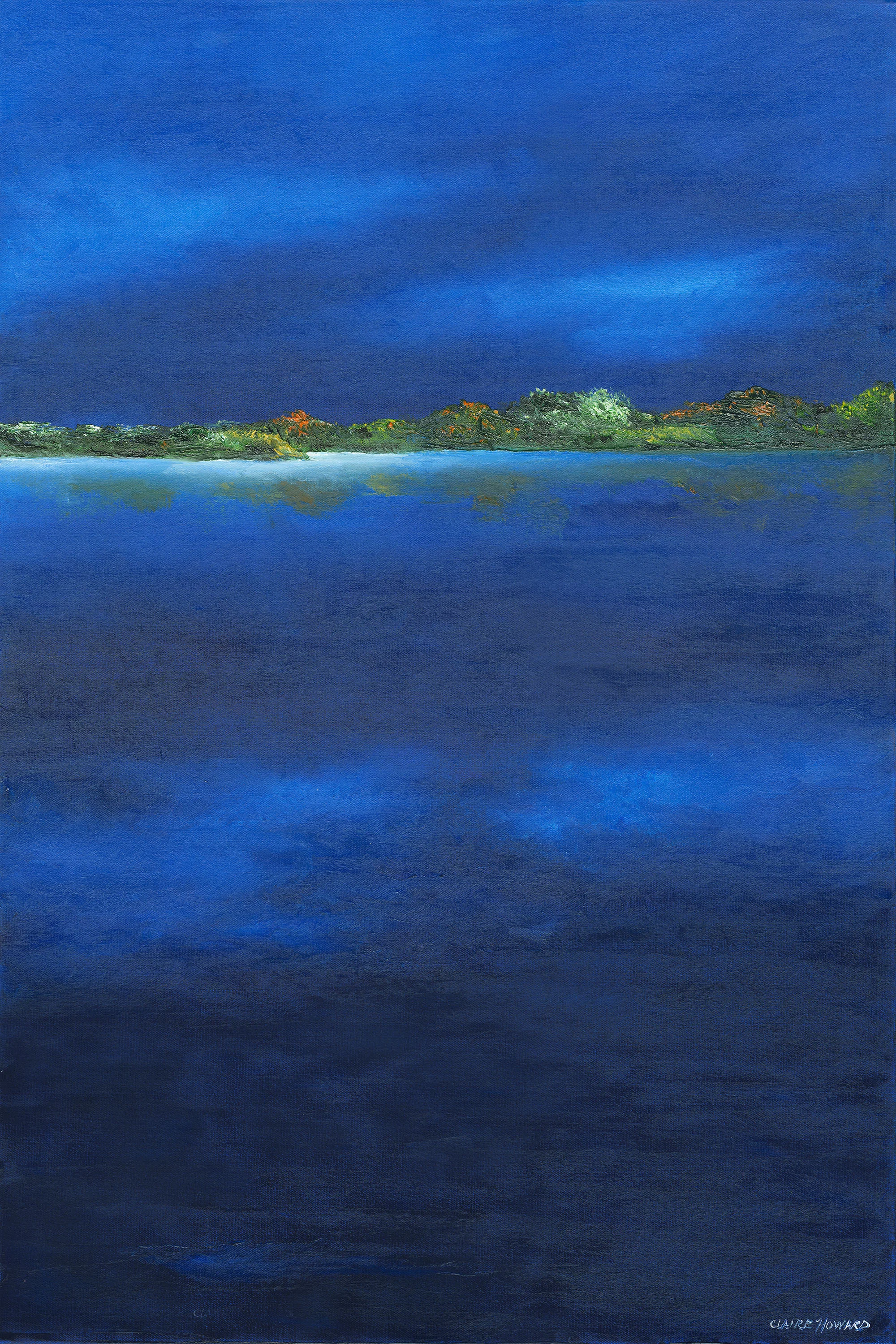 Midnight Lake I, Oil 24x36