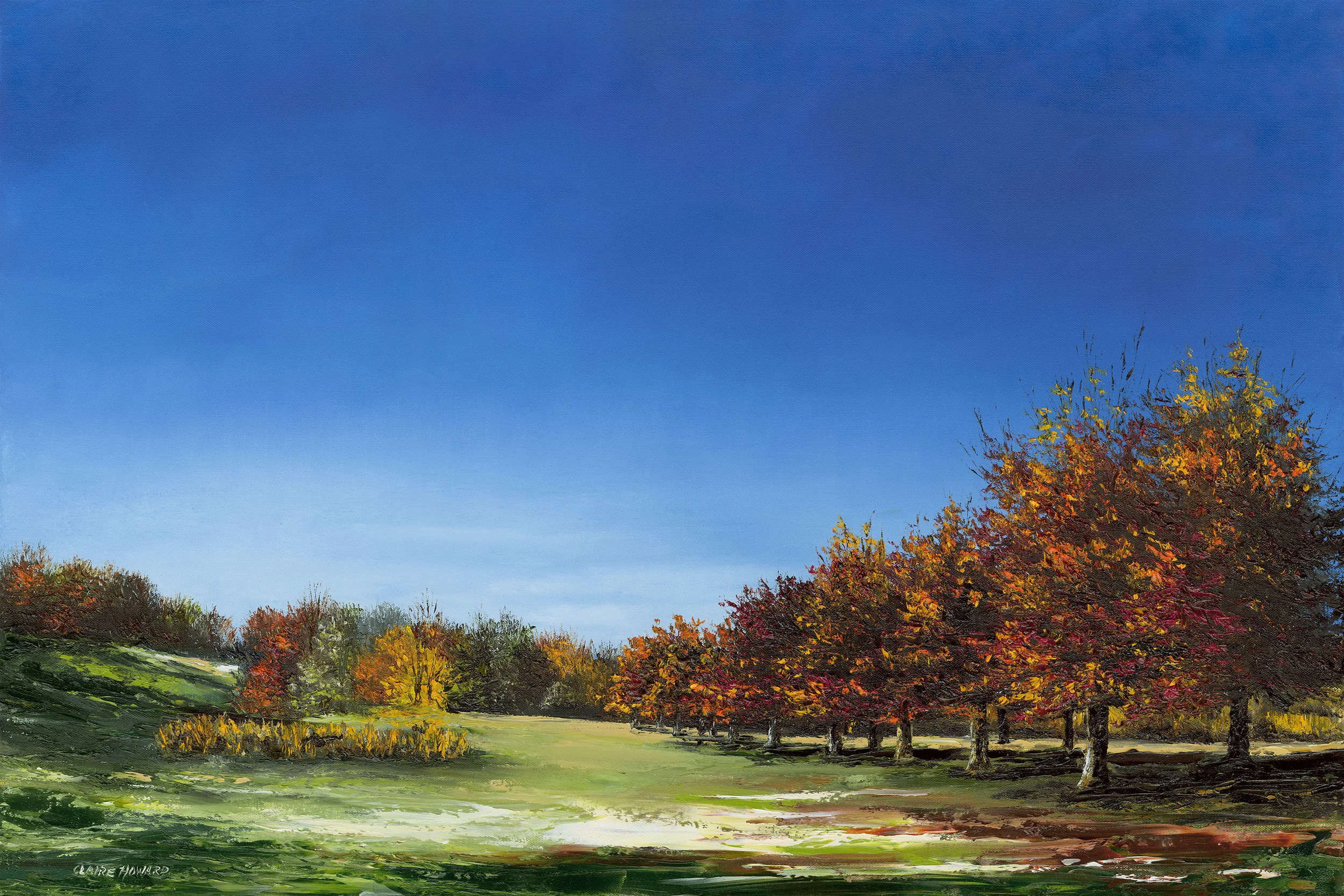 A Day for Golf, Oil 24x36