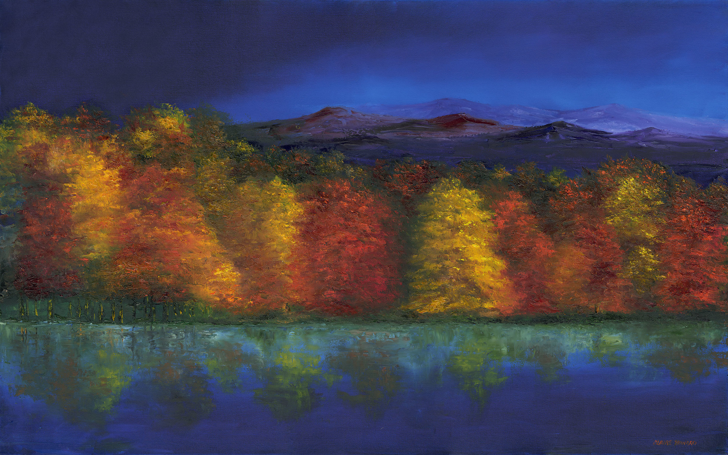 Blue Ridge Melody, Oil 30x48