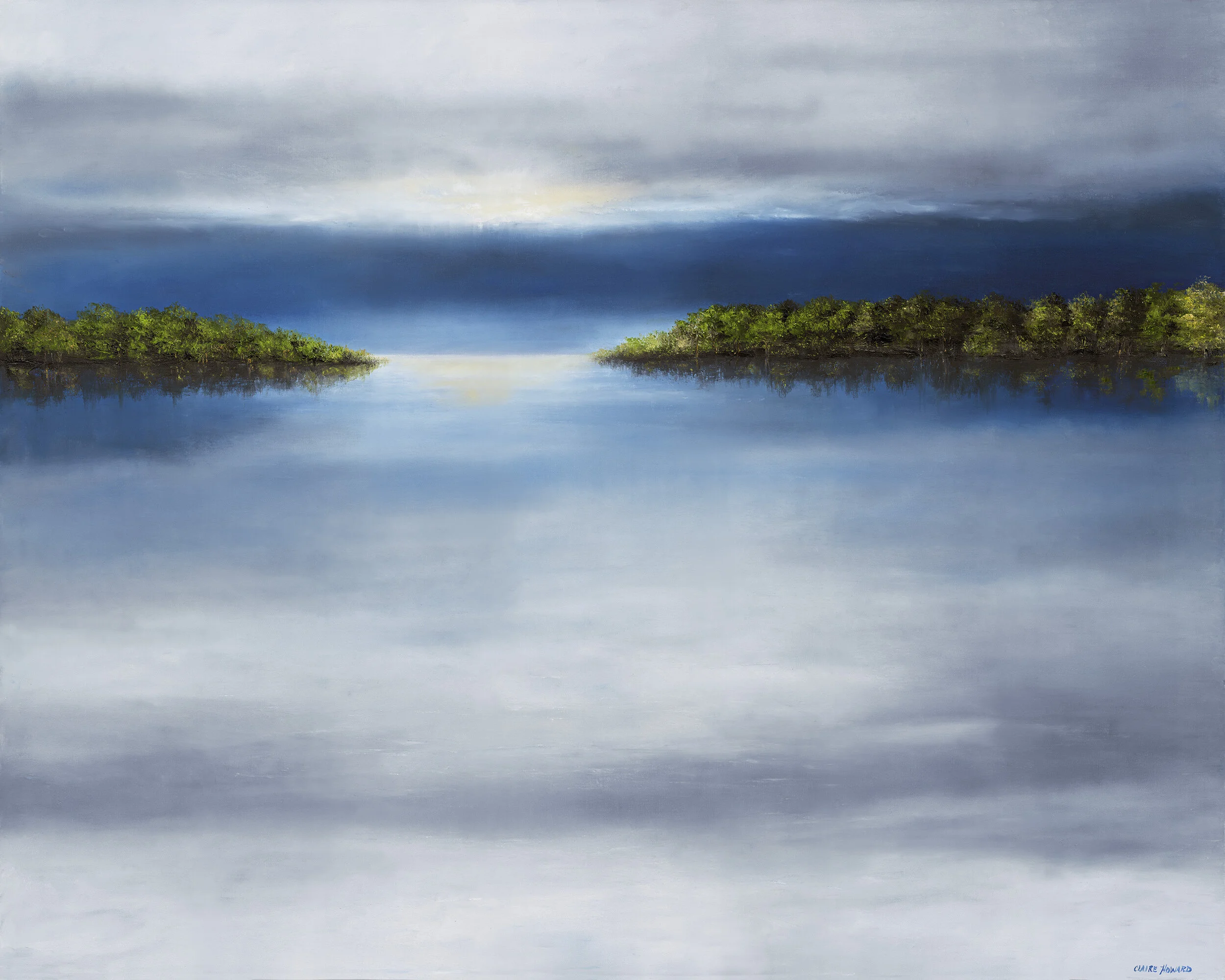 Spring River, Oil 48x60