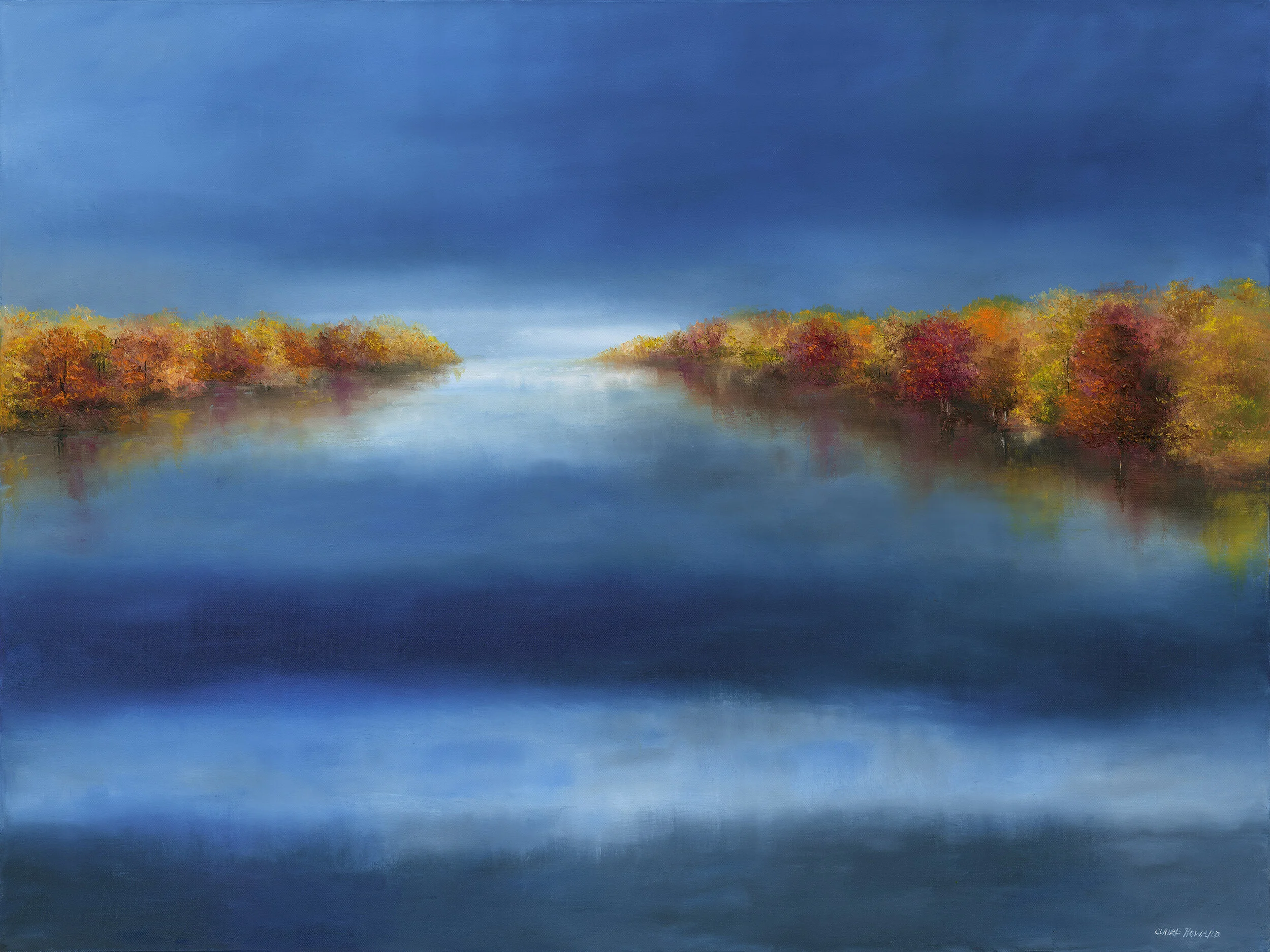 River Russets, Oil 30x48