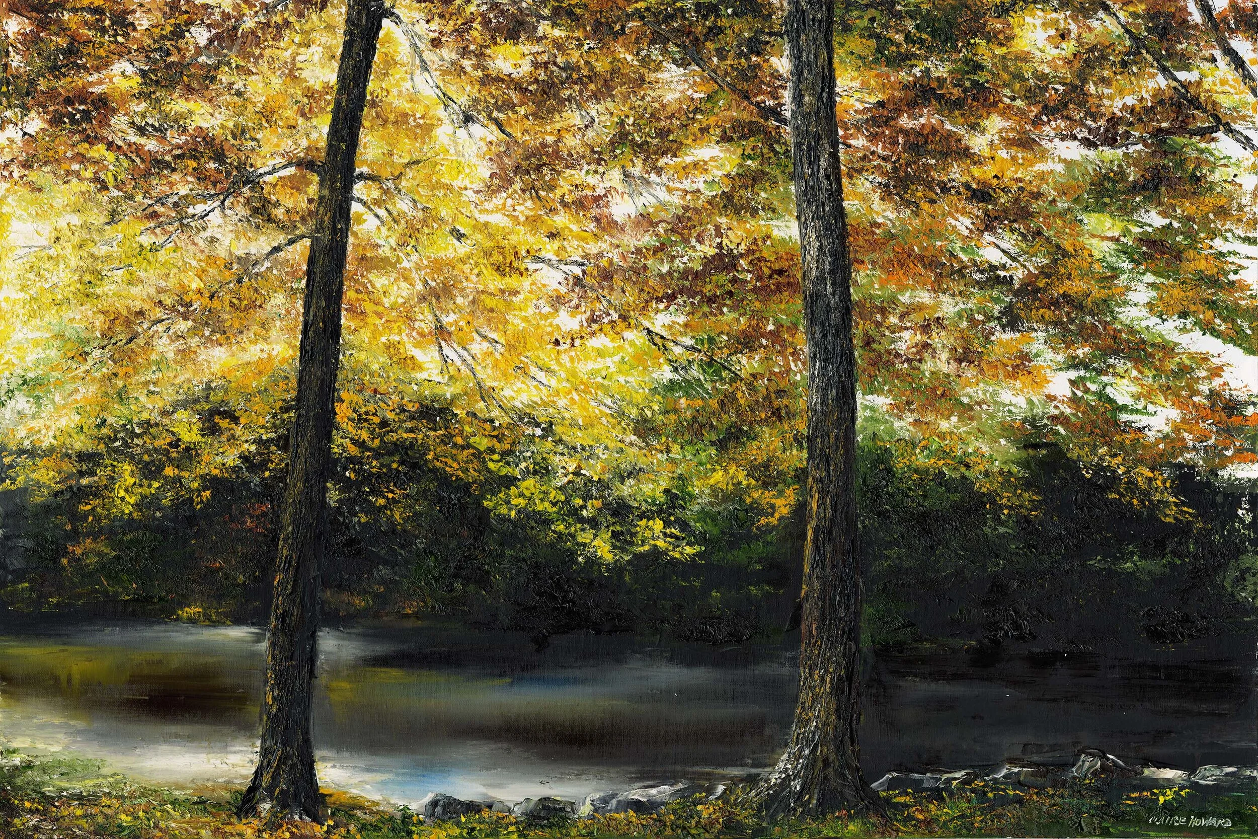 Greenbrier Creek, Oil 24x36