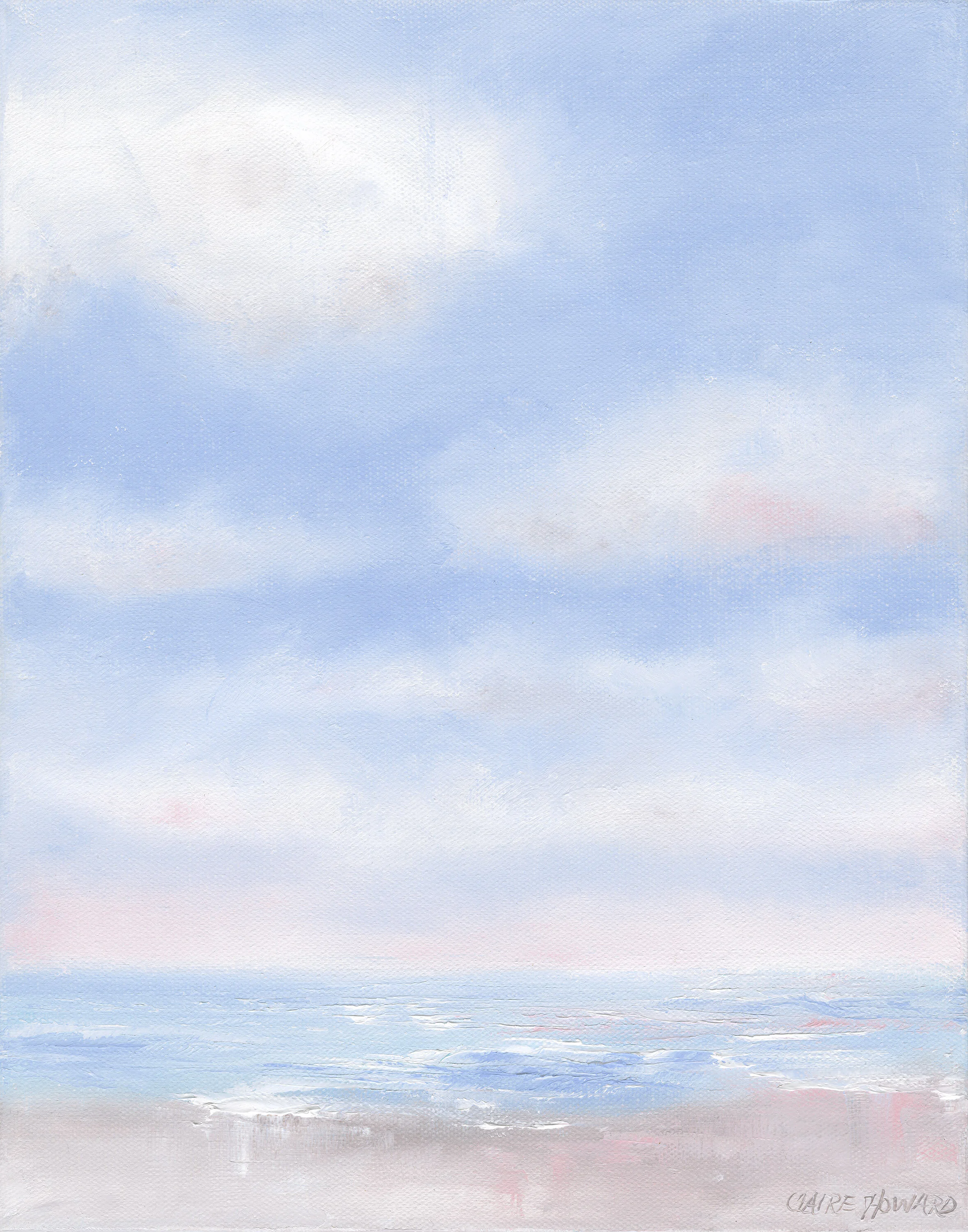 Summer Cloud II, Oil 11x14