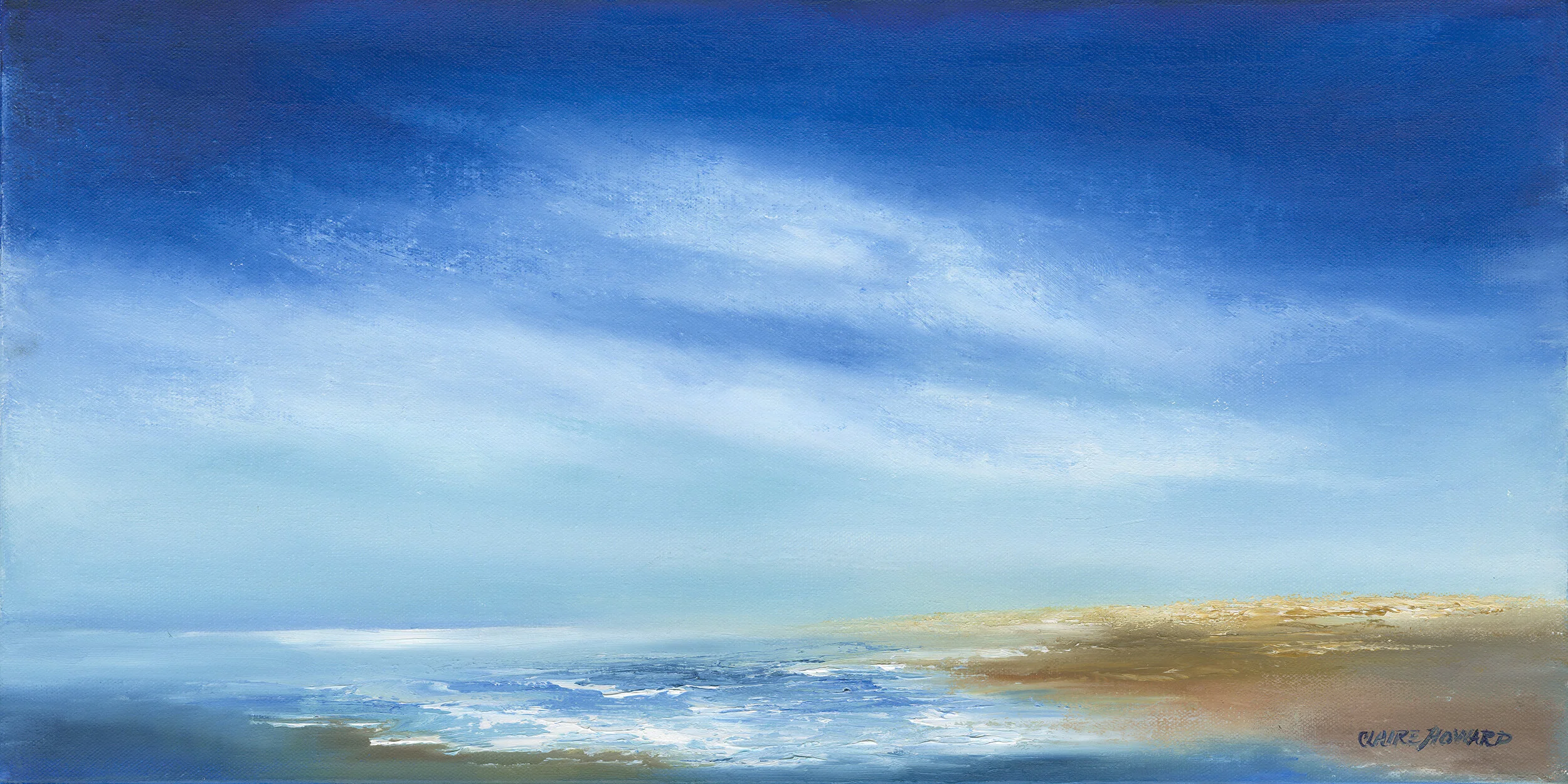 Summer Skydrifts, Oil 12x24