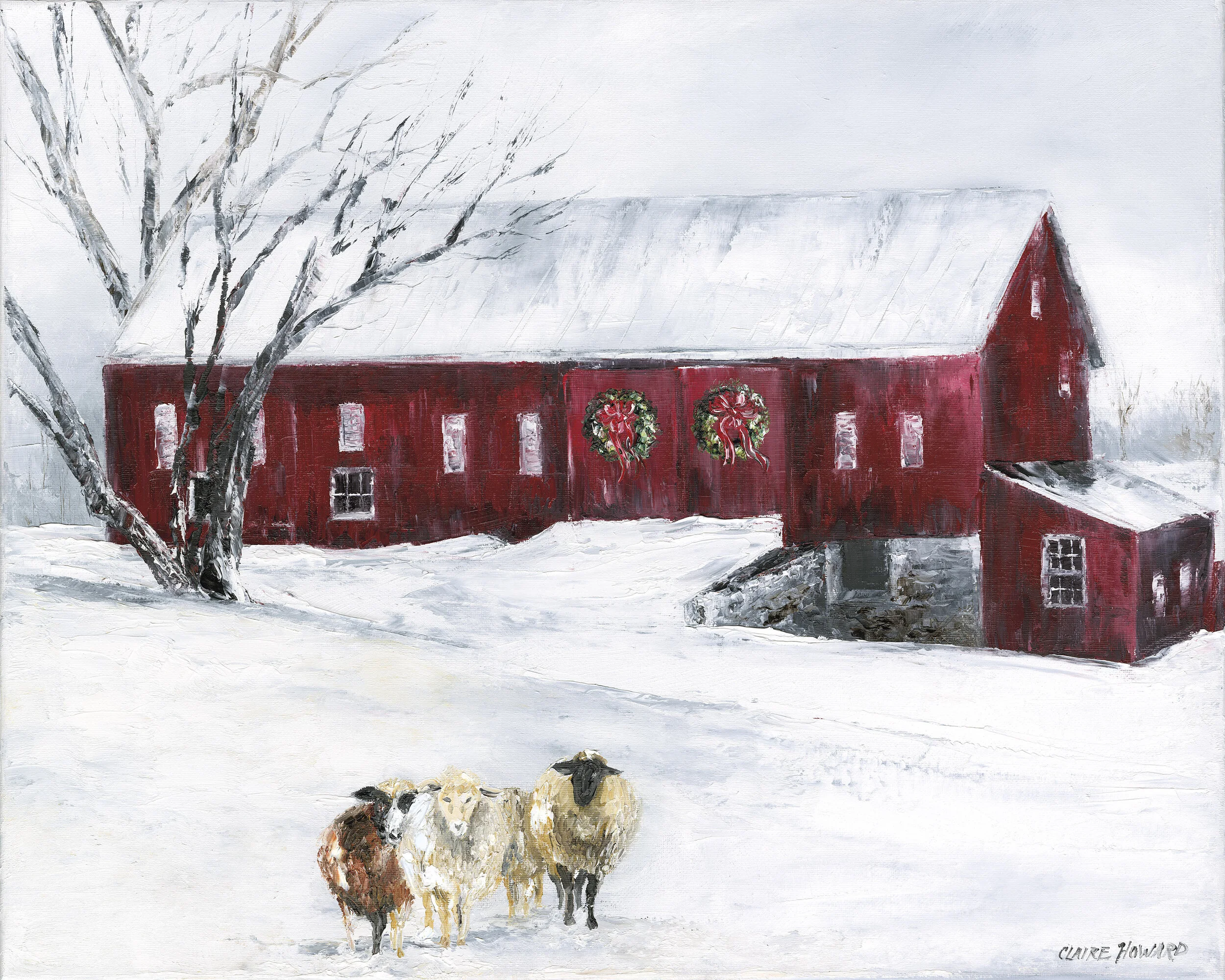 Jones Contrivance Farm, Oil 16x20