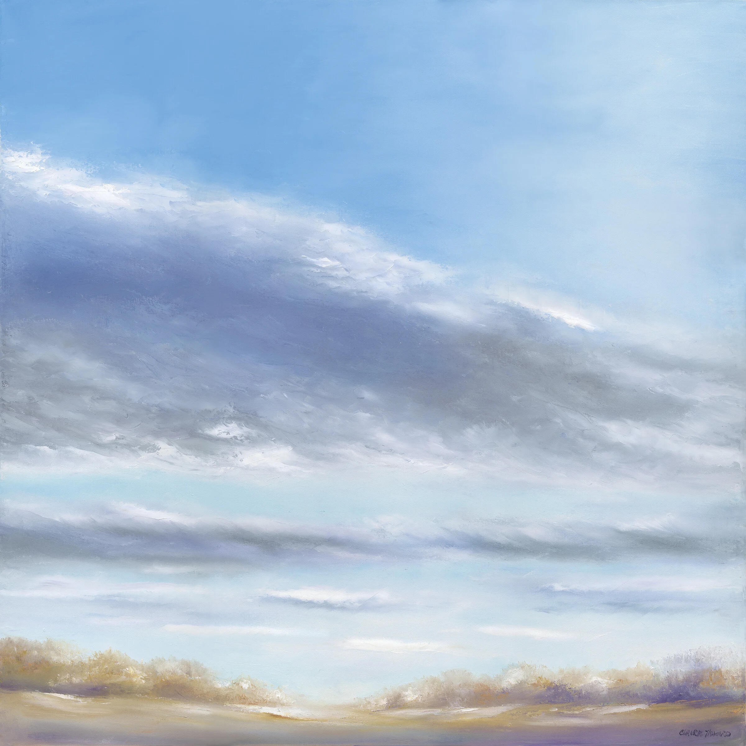 Poems in the Sky, Oil 36x36