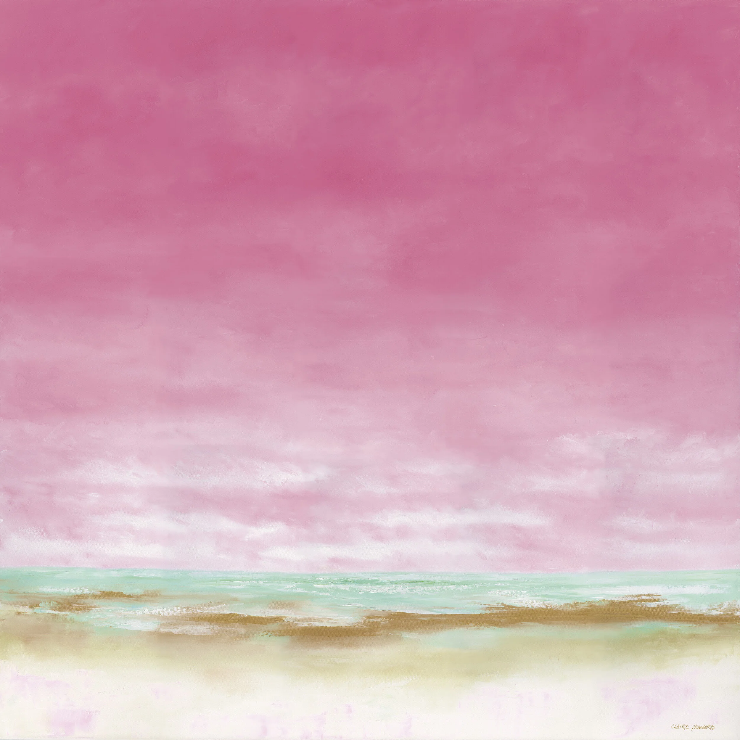 Golden Shores (Oil 48x48)