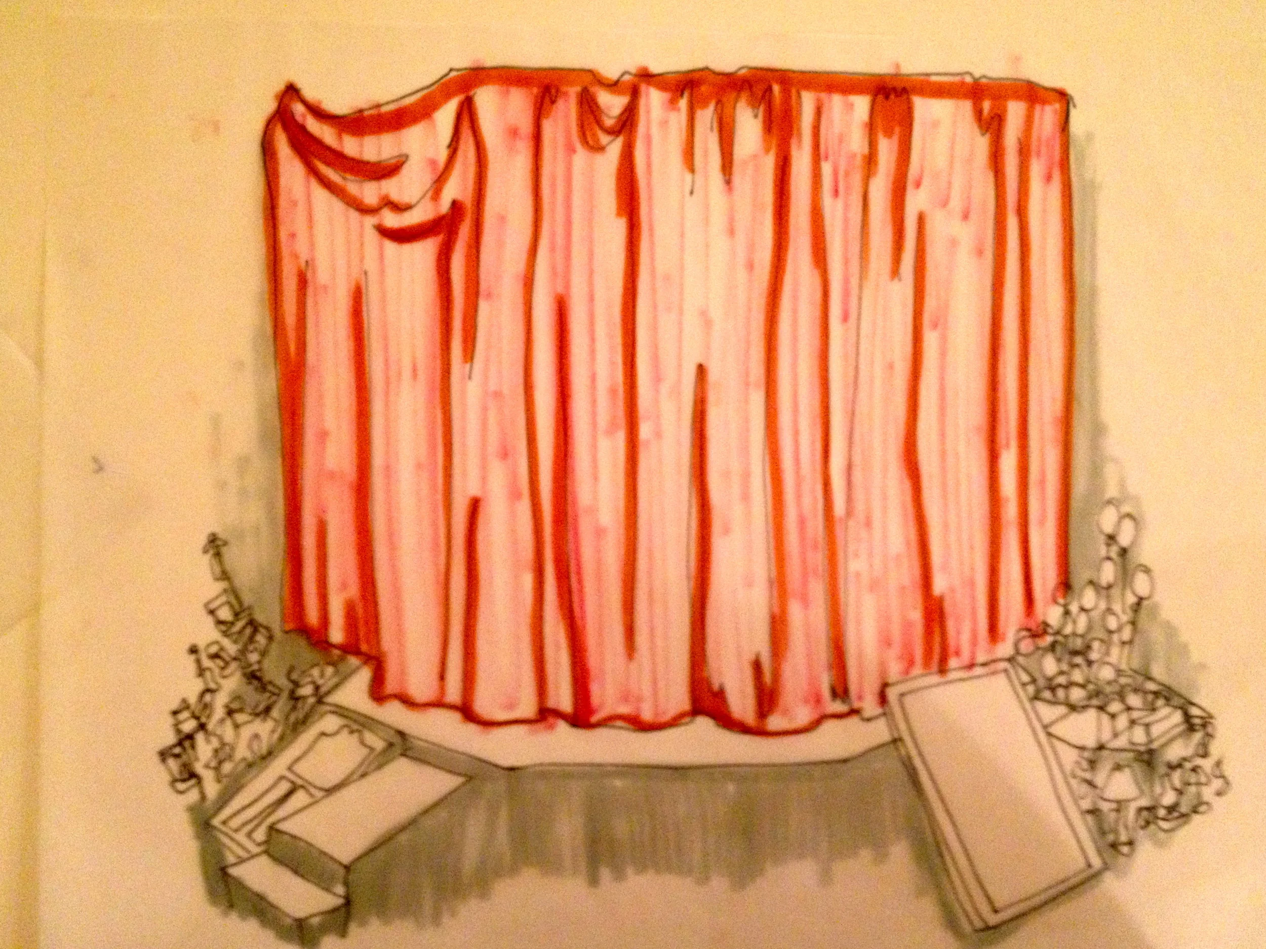The Red Curtain Falls 