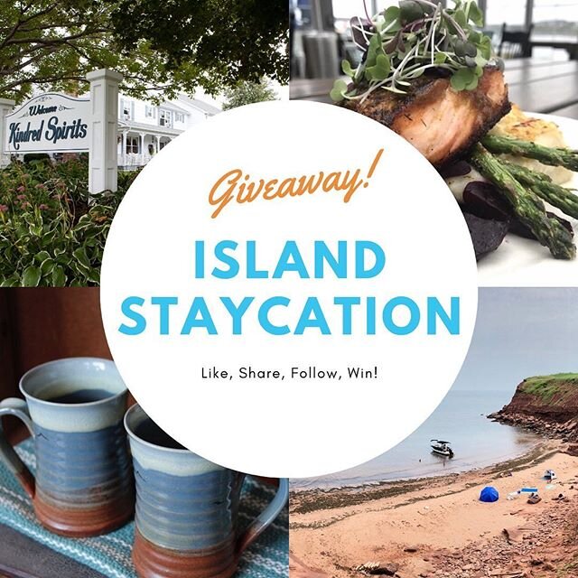 ✨PEI Staycation G I V E . A W A Y✨
Looking to enjoy some of the best things PEI has to offer this summer, Islanders? Do we have a prize for you! 🙌🏻
.
.
Prize includes: 👇🏻
@villagepottery $100 shop credit 
@bluemusselcafe $75 gift certificate 
@do