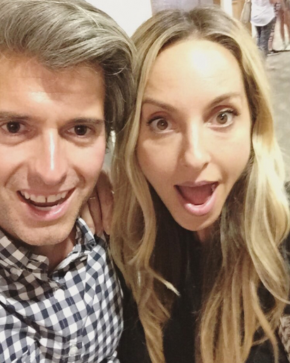 Me & Gabby Bernstein at the Bust Through Every Block Workshop at Kripalu in the Berkshires, Massachusetts.