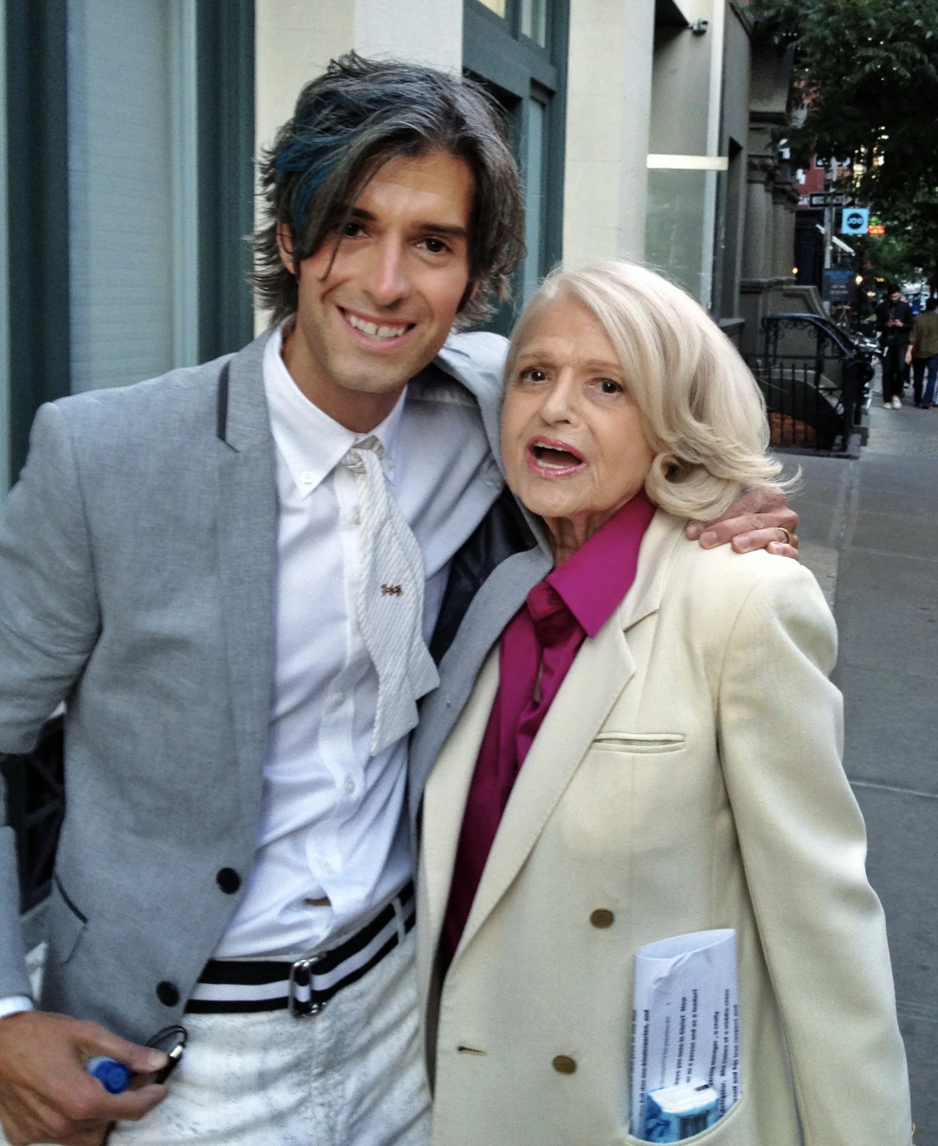 Me and Edie near the Stonewall Inn in September of 2013 less than 3 months after she won her case