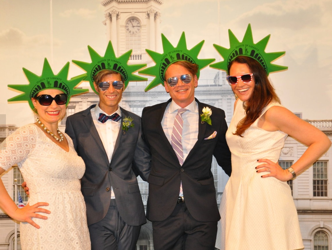 June 13th 2014, Stuart and I got married with a few friends at the Marriage Bureau in downtown NYC. Two month later, he got his green card. We now live under the same roof after 7 years of long distance between New York and Canada. I believe in miracles!