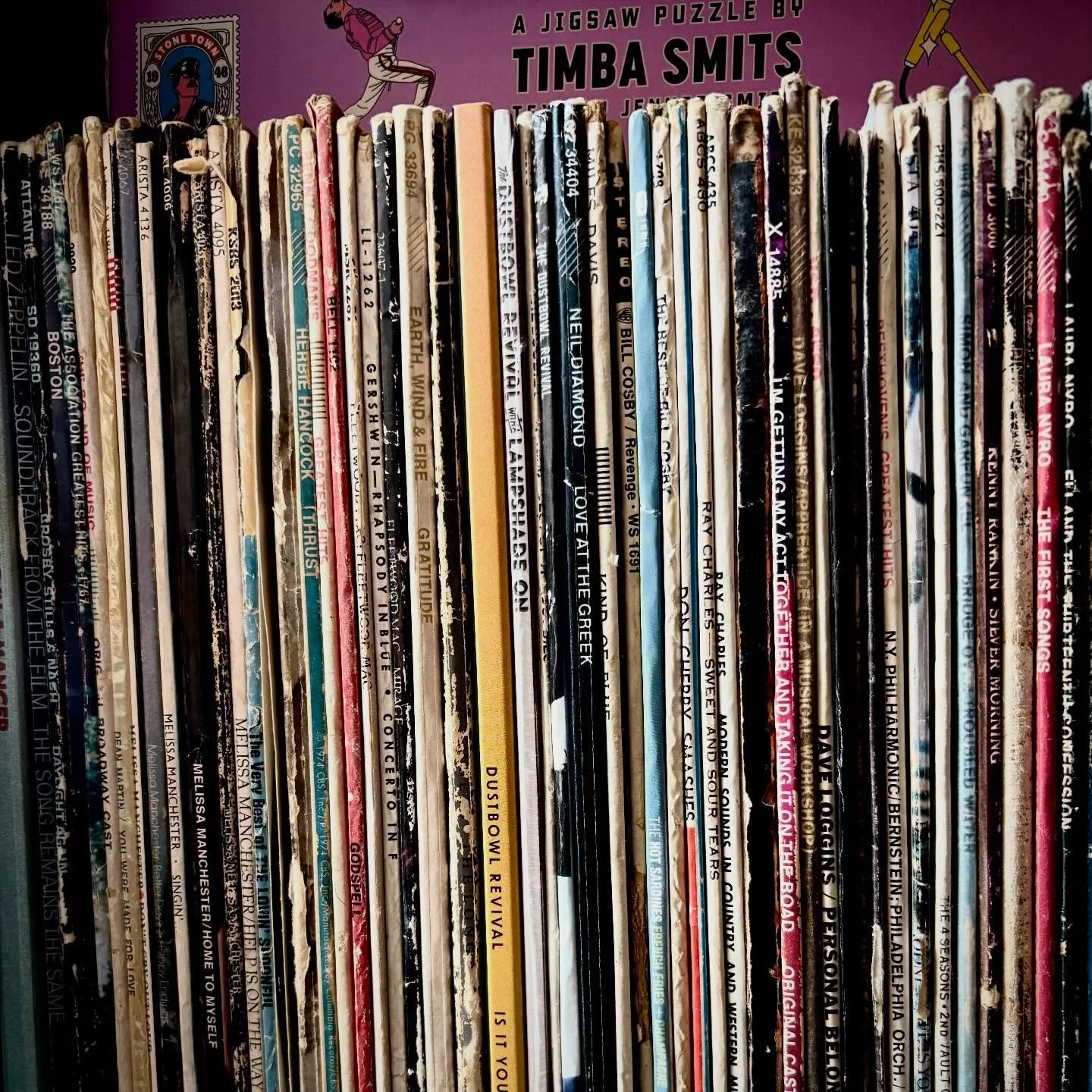 Hey Capital One, what&rsquo;s in your collection?
National Record Day
💿🎶🌀
.
.
.
#artinprogress #makesomething
#studiovibes #magicmakers
#staycreative
🍰