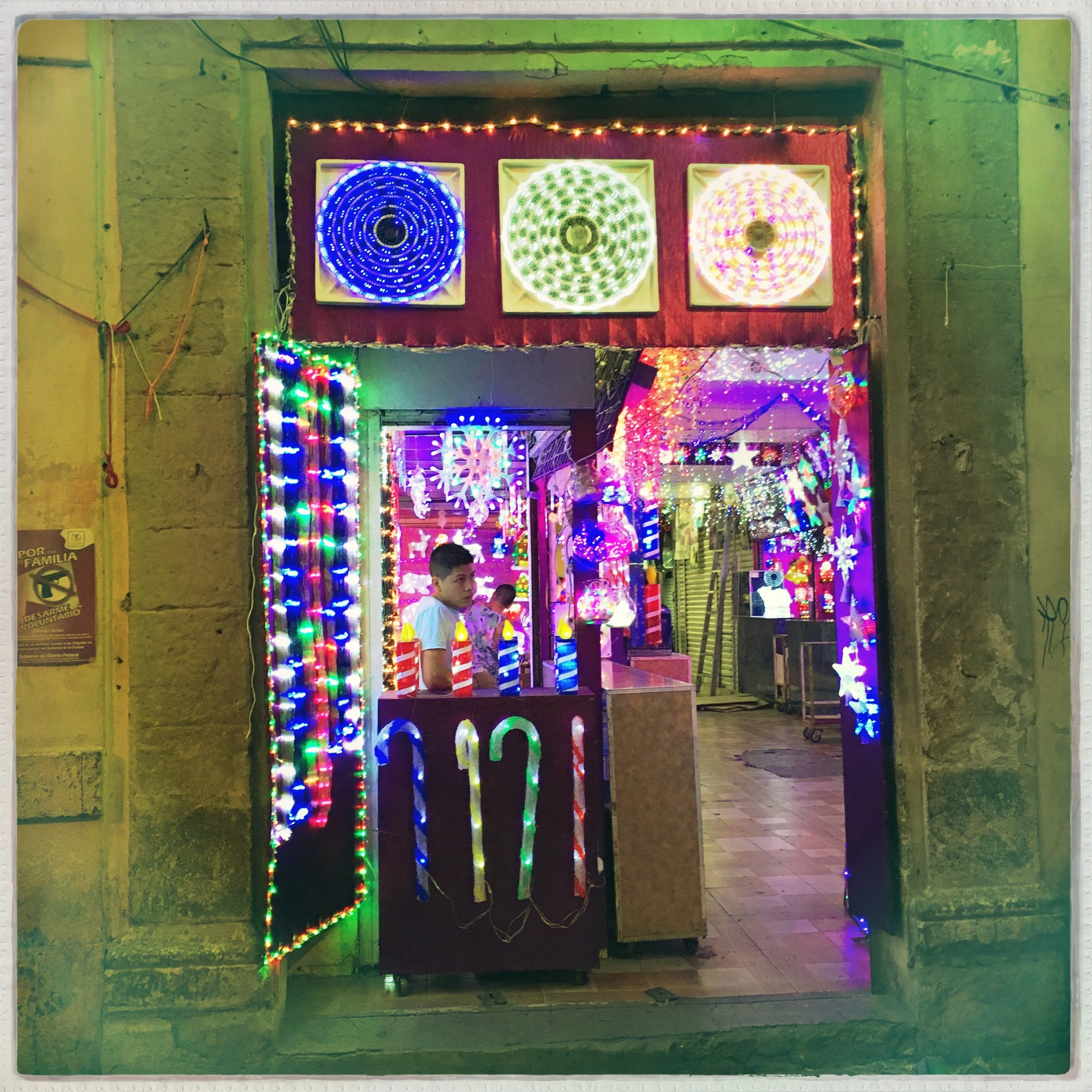 lighting store, Mexico City
