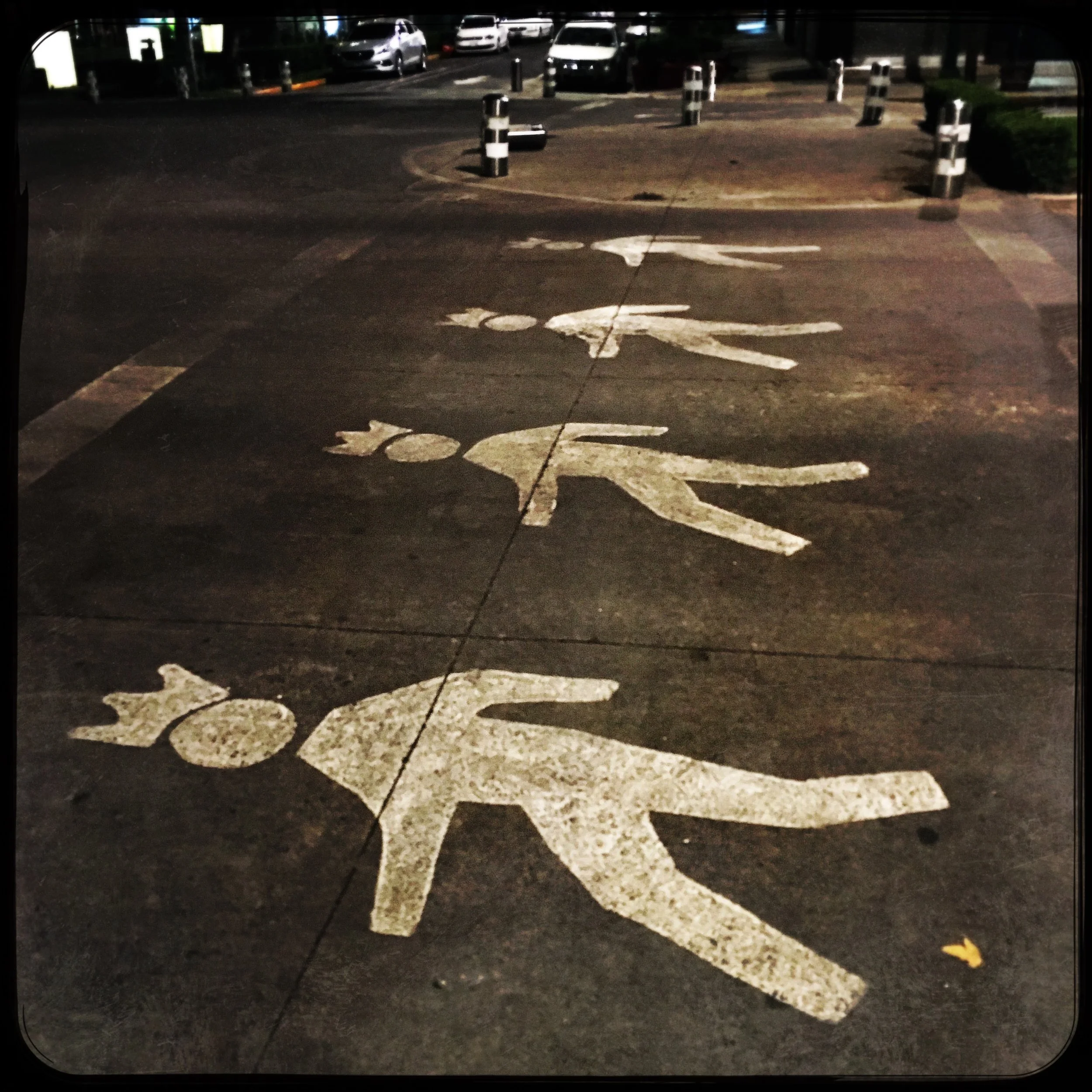 crosswalk, Mexico City