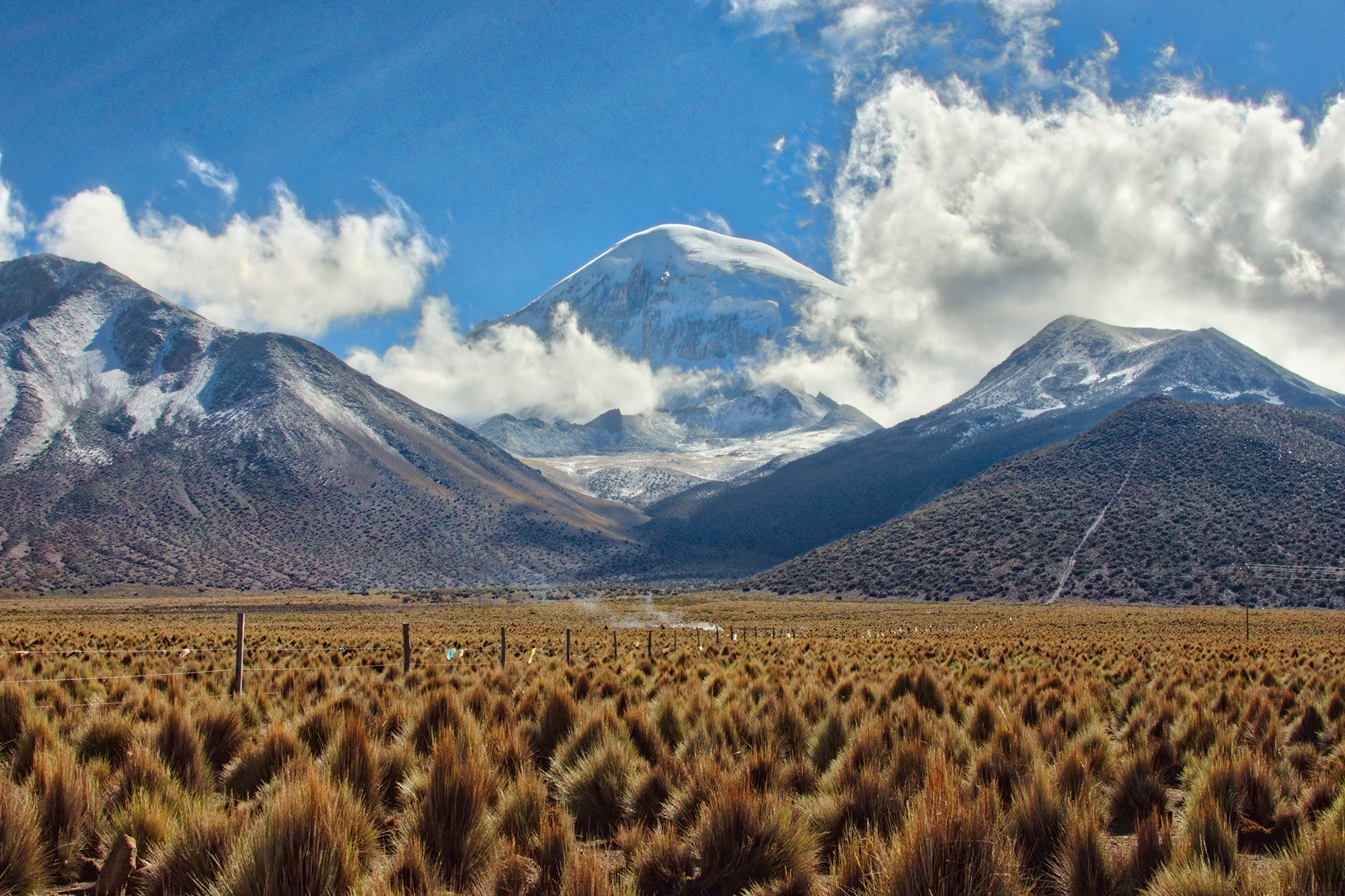 Bolivia's highest peak: Mount Sajama