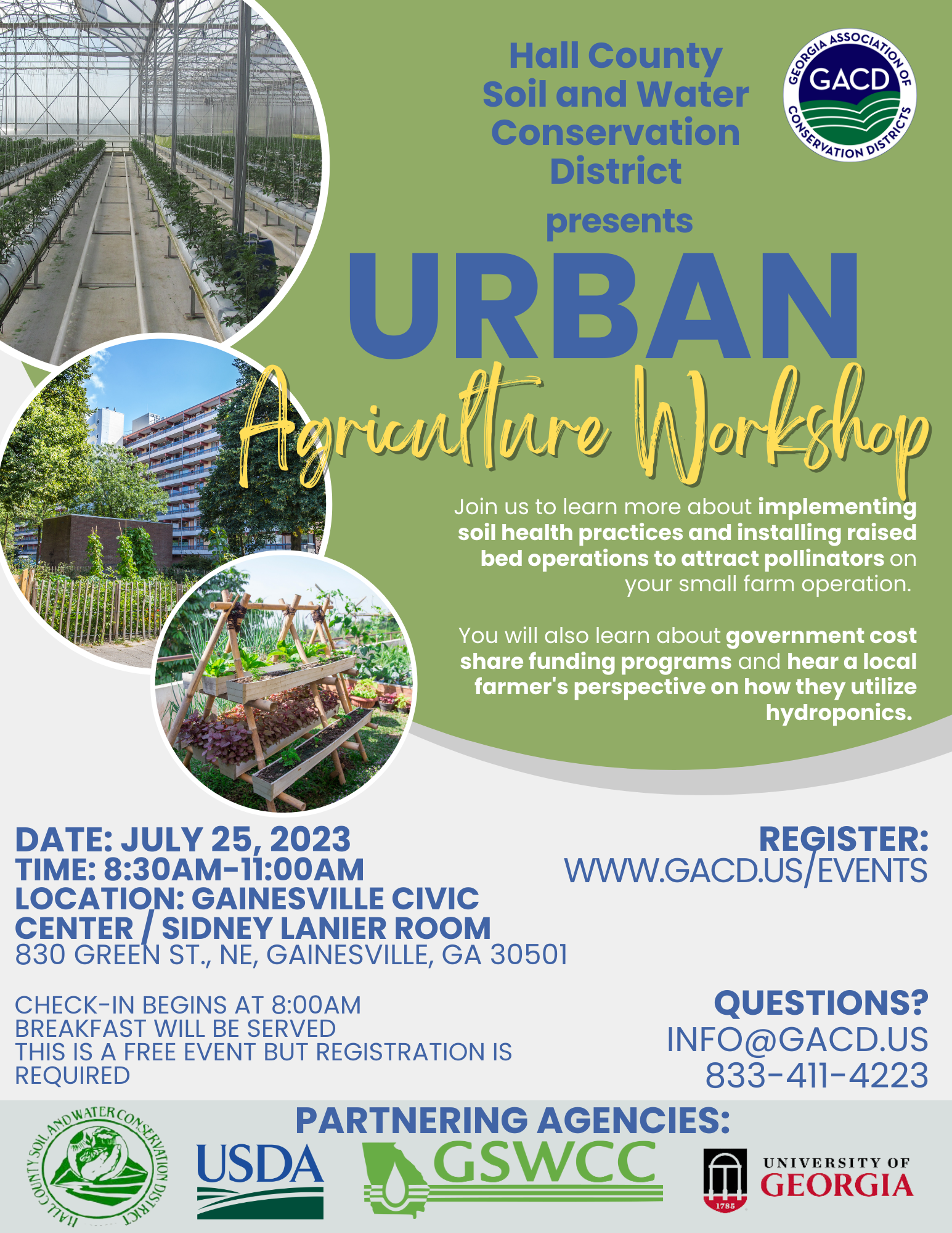 Hall County Urban Agriculture Workshop