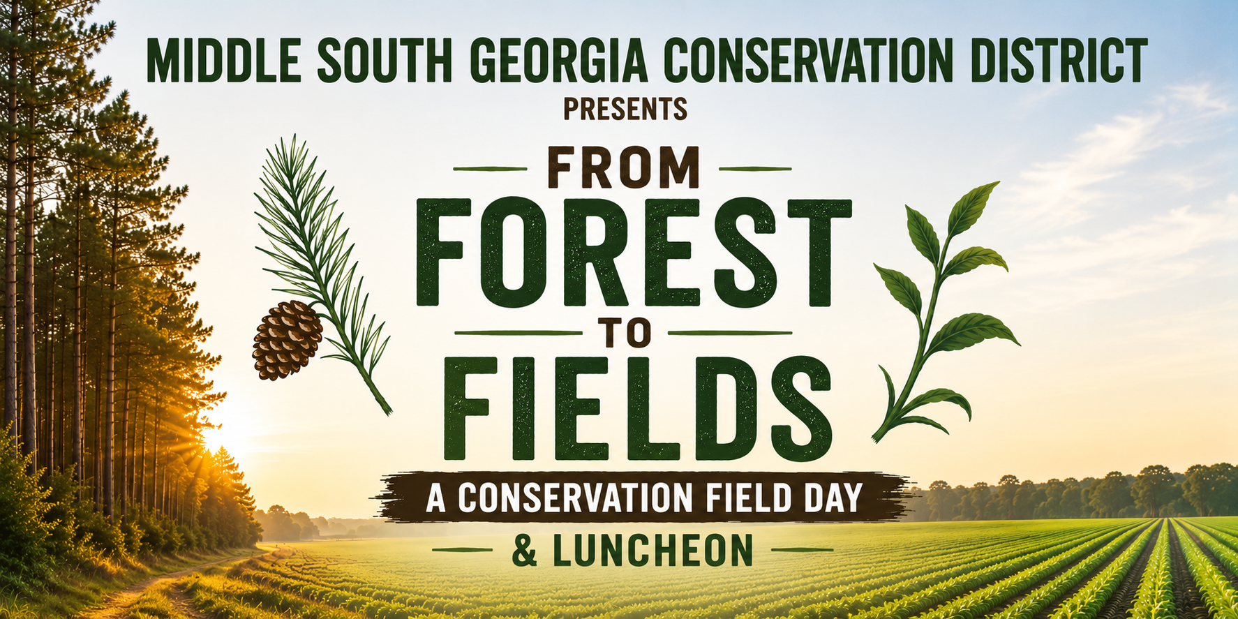 Middle South Georgia SWCD "From Forest To Fields" Conservation Field Day & Lunch