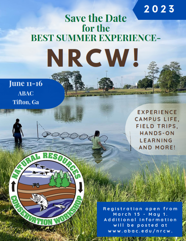 2023 Natural Resources Conservation Workshop Now Accepting Students ...