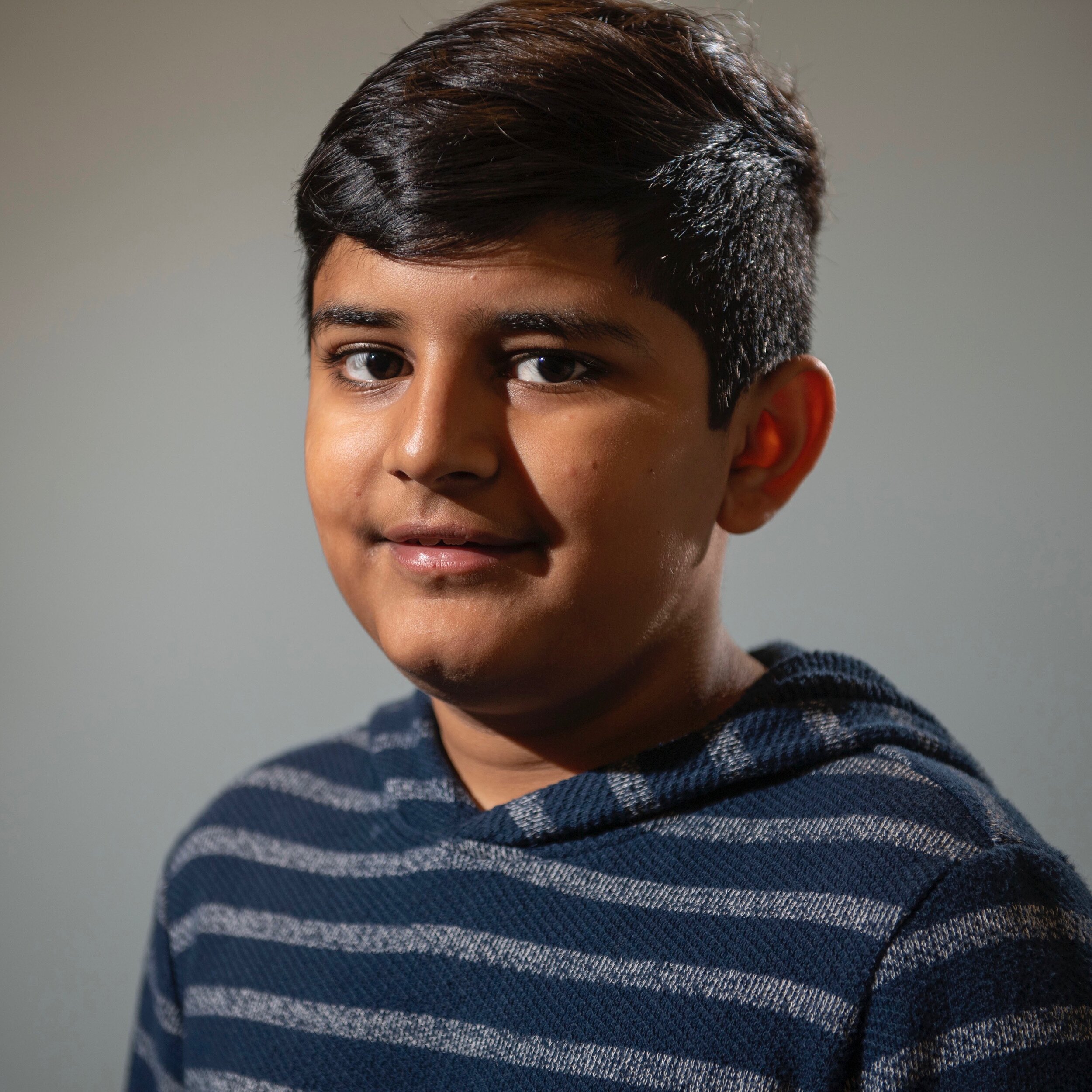 Mikaeel, 13, from Mississauga, ON