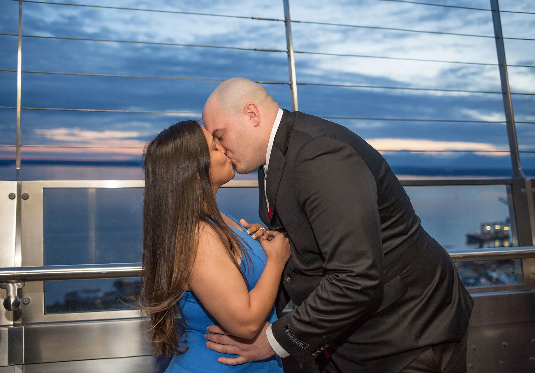 Seattle surprise proposal engagement photography