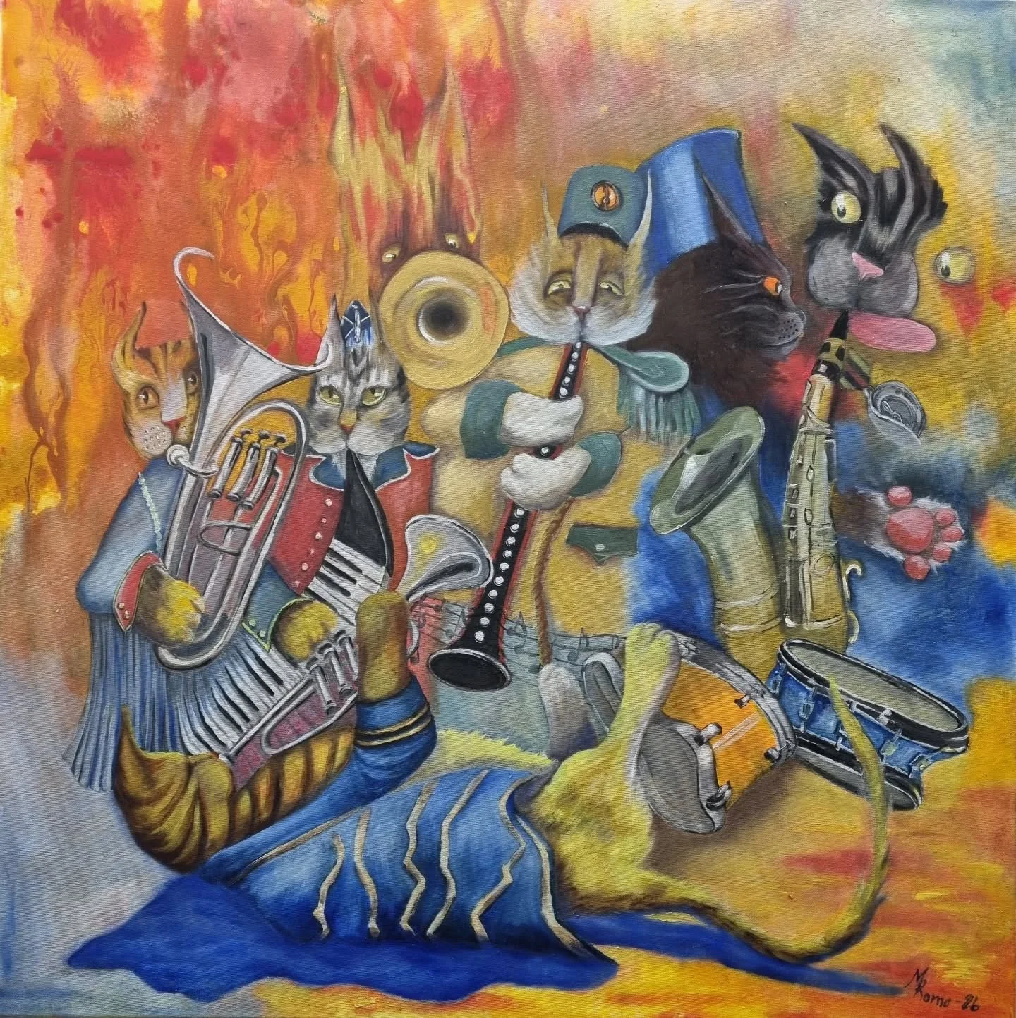 288-26 Catmusic